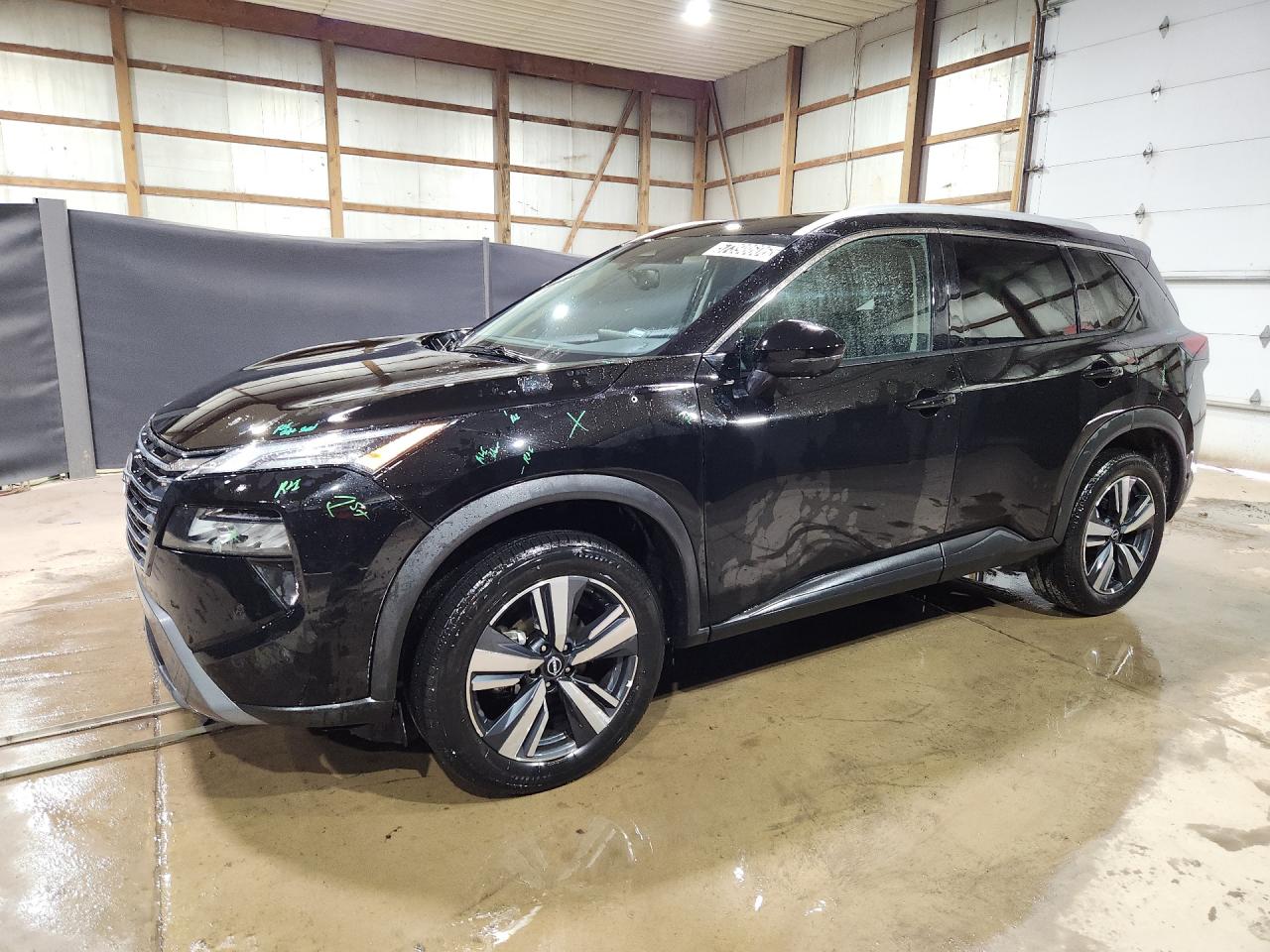 2026 Nissan Rogue Sl Black vin: 5N1BT3CB4TC682412 Damage: Left Front Fender, Dent(S) W/ Paint Dmg, 4 To 5 Inches