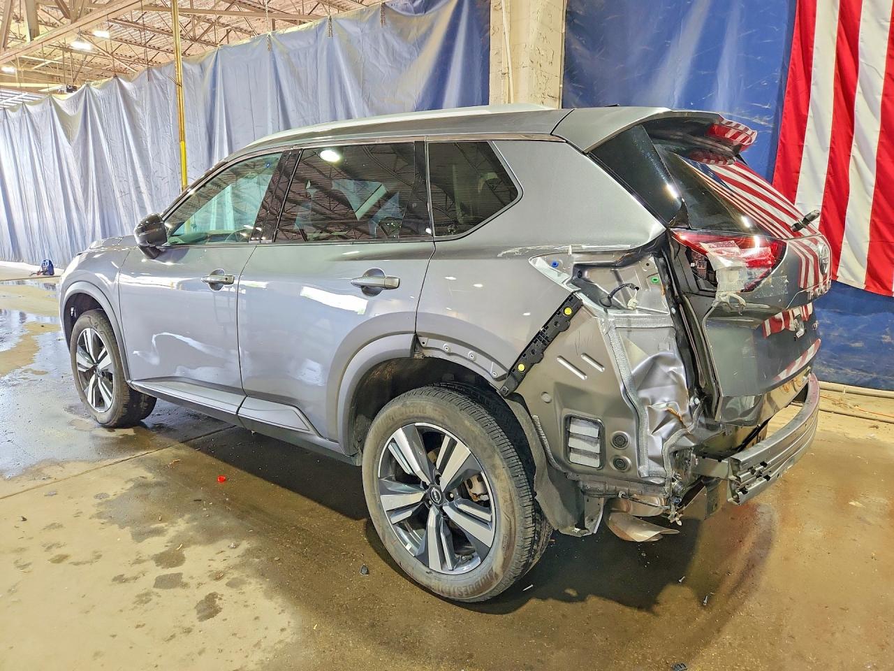 2026 Nissan Rogue Sl Серый vin: 5N1BT3CB4TC785457