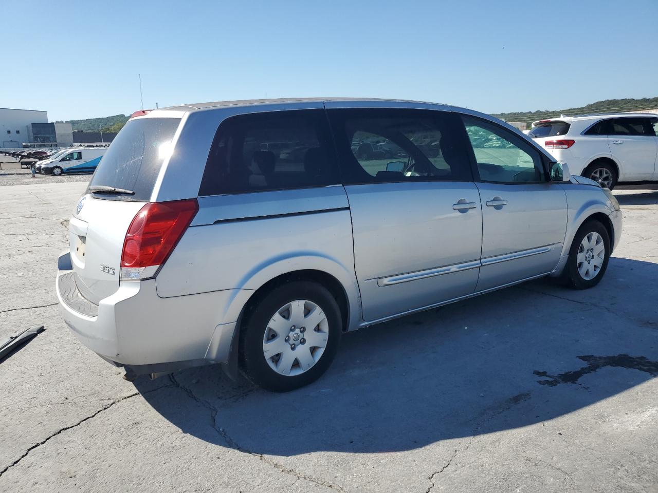 2004 Nissan Quest S Silver vin: 5N1BV28U04N332019