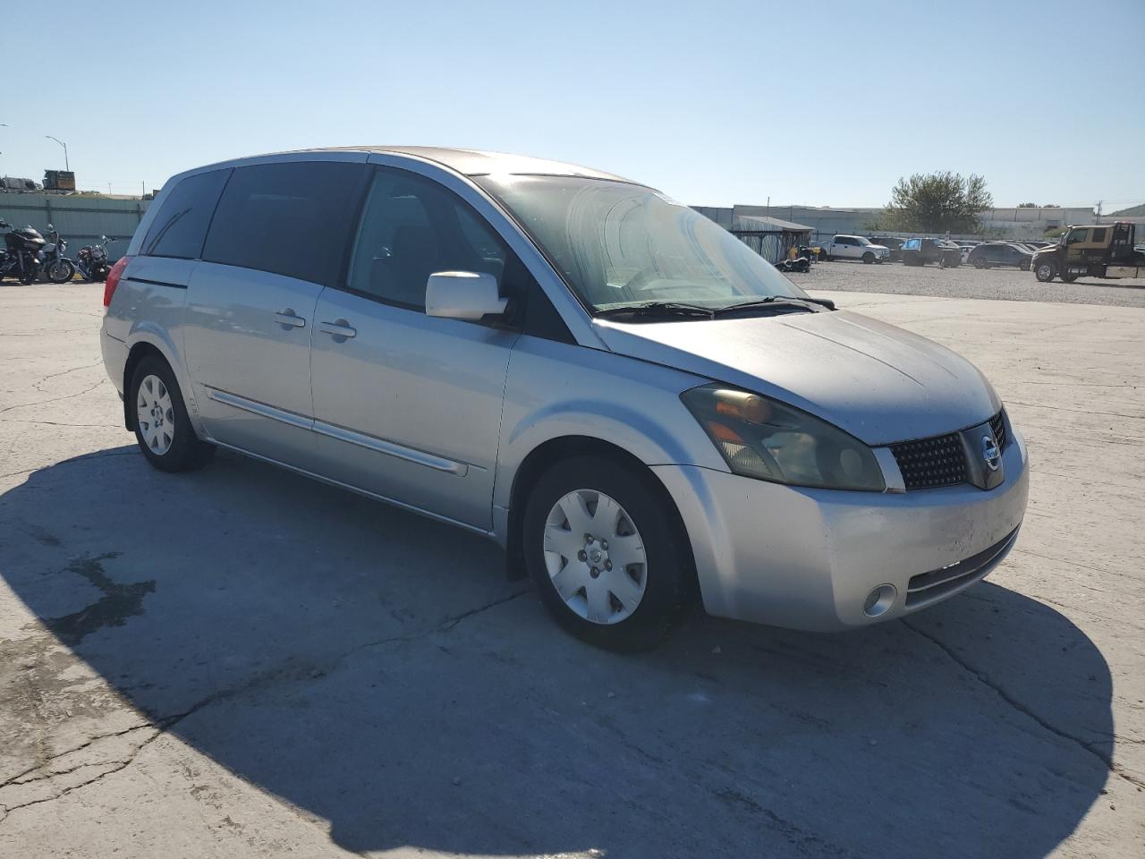2004 Nissan Quest S Silver vin: 5N1BV28U04N332019