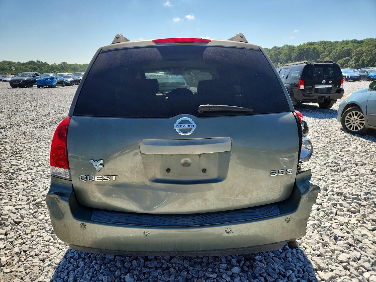 2005 Nissan Quest 3.5 Зеленый vin: 5N1BV28U05N103891