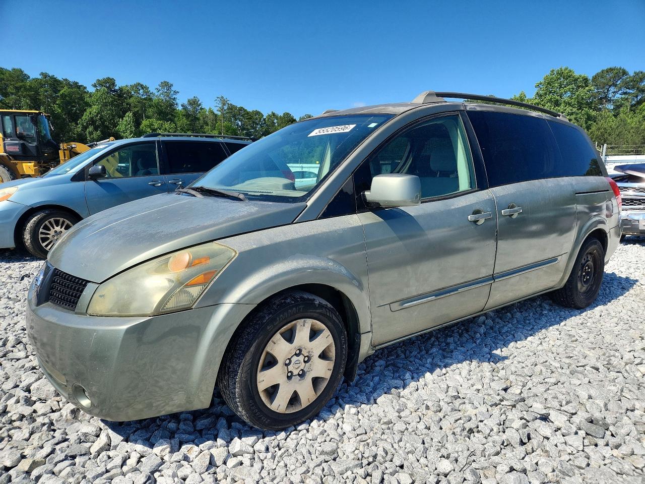 2005 Nissan Quest 3.5 Green vin: 5N1BV28U05N103891