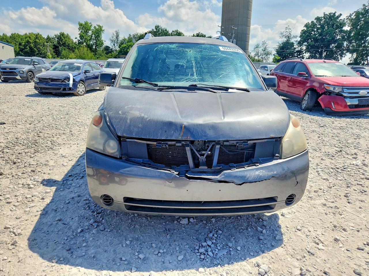 2009 Nissan Quest 3.5 Gray vin: 5N1BV28U09N107395