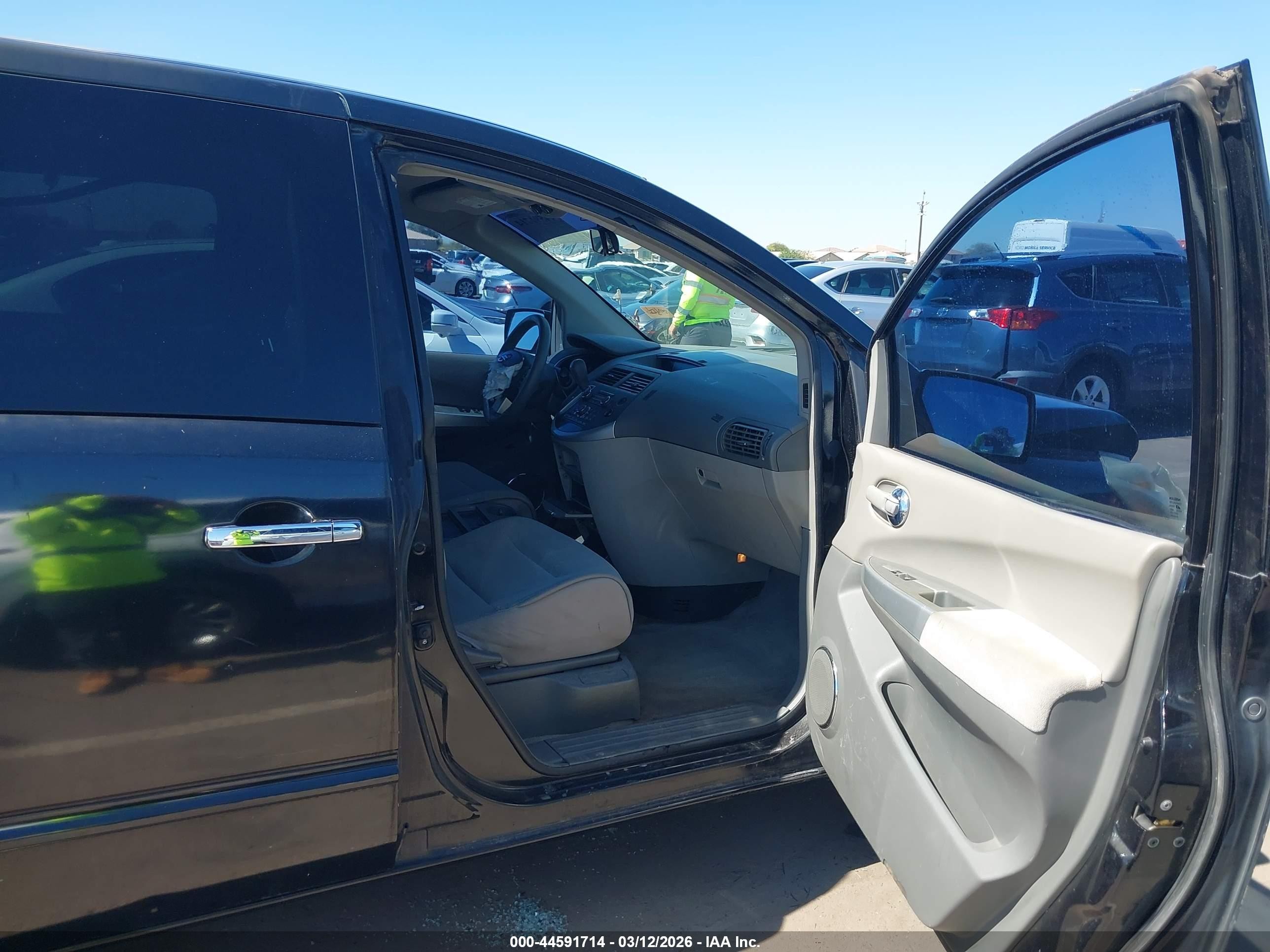 2007 Nissan Quest 3.5 Black vin: 5N1BV28U17N125613