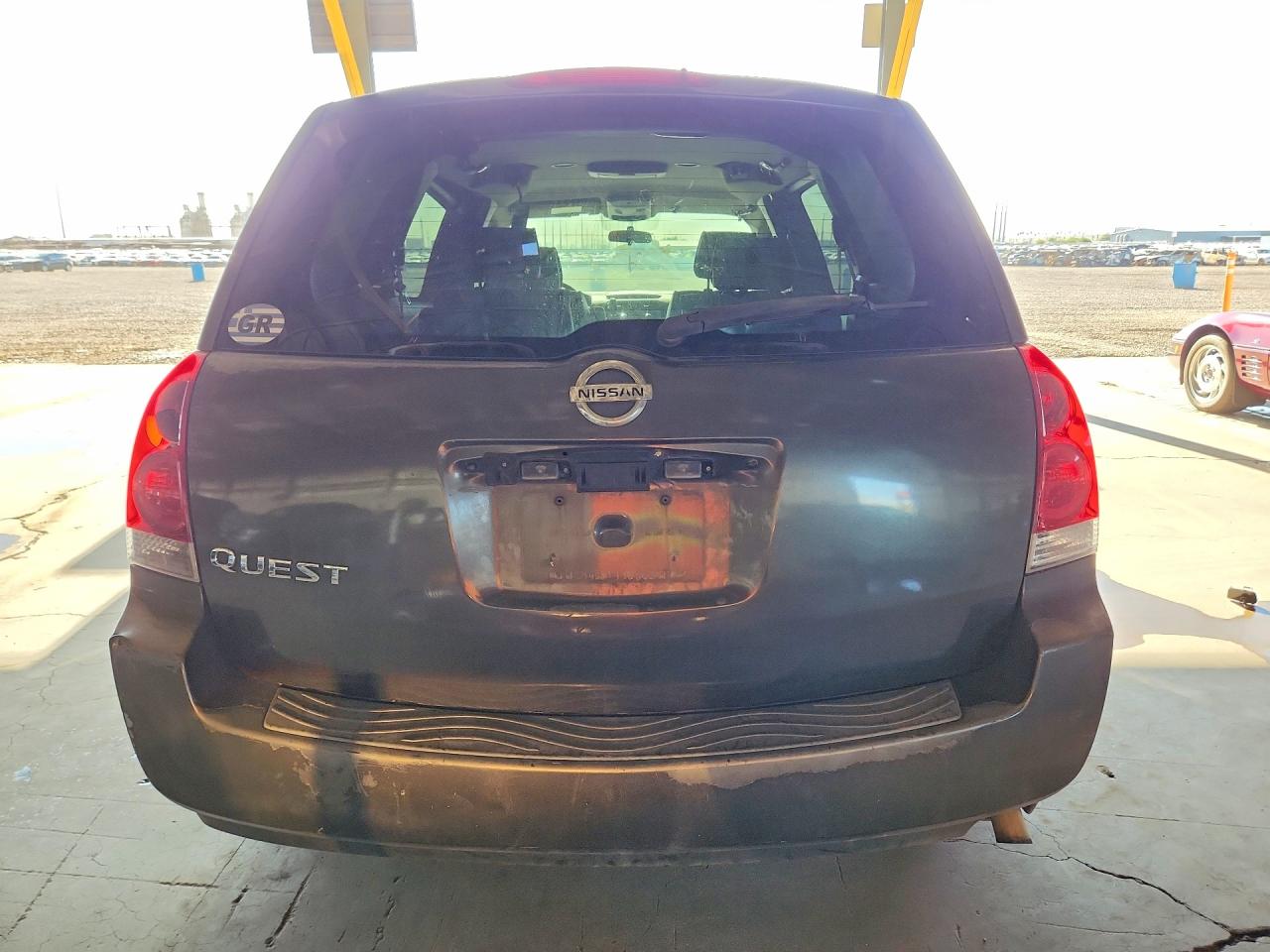 2007 Nissan Quest 3.5 Серый vin: 5N1BV28U17N131623