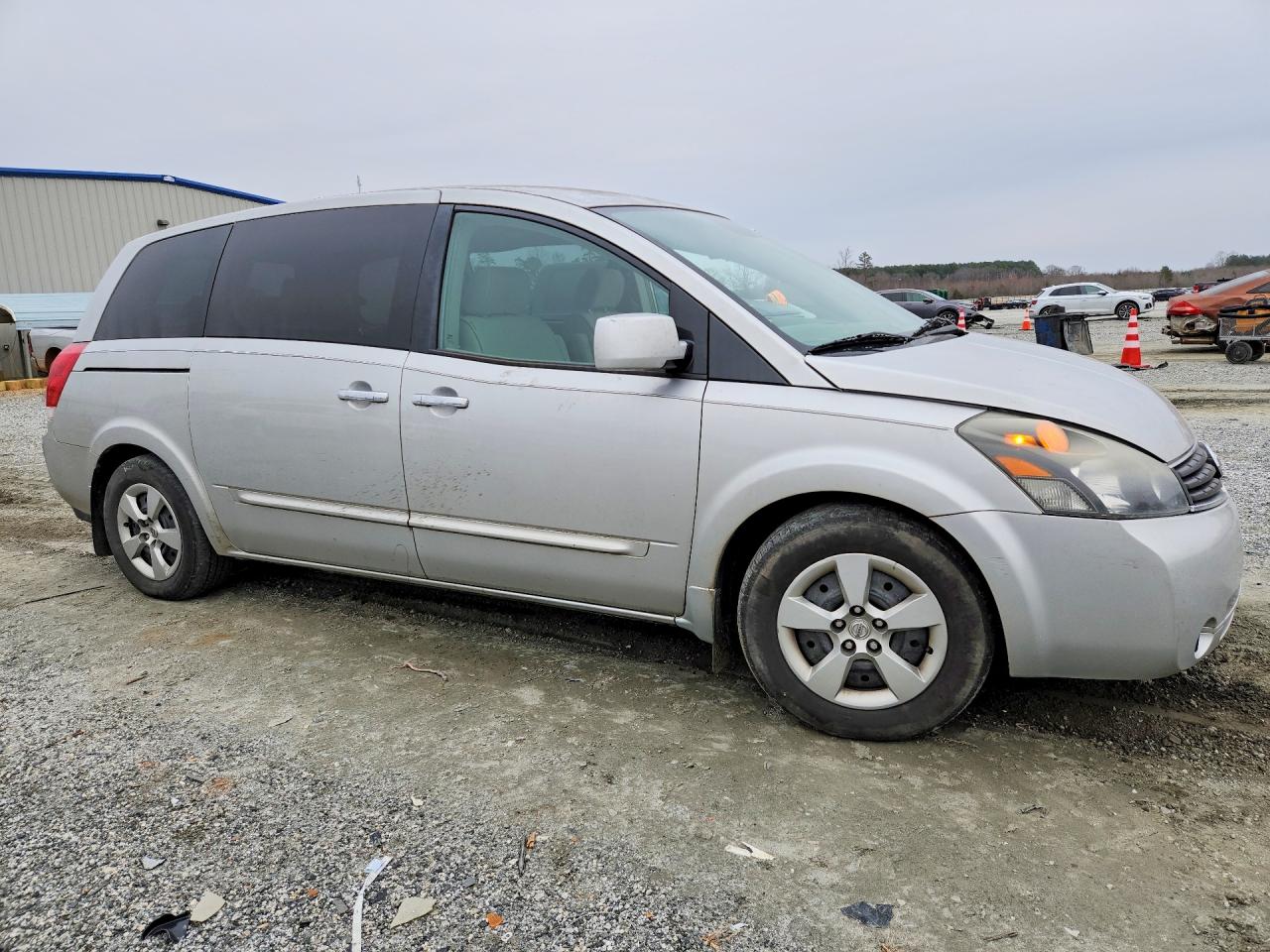 2009 Nissan Quest 3.5 Silver vin: 5N1BV28U19N100830
