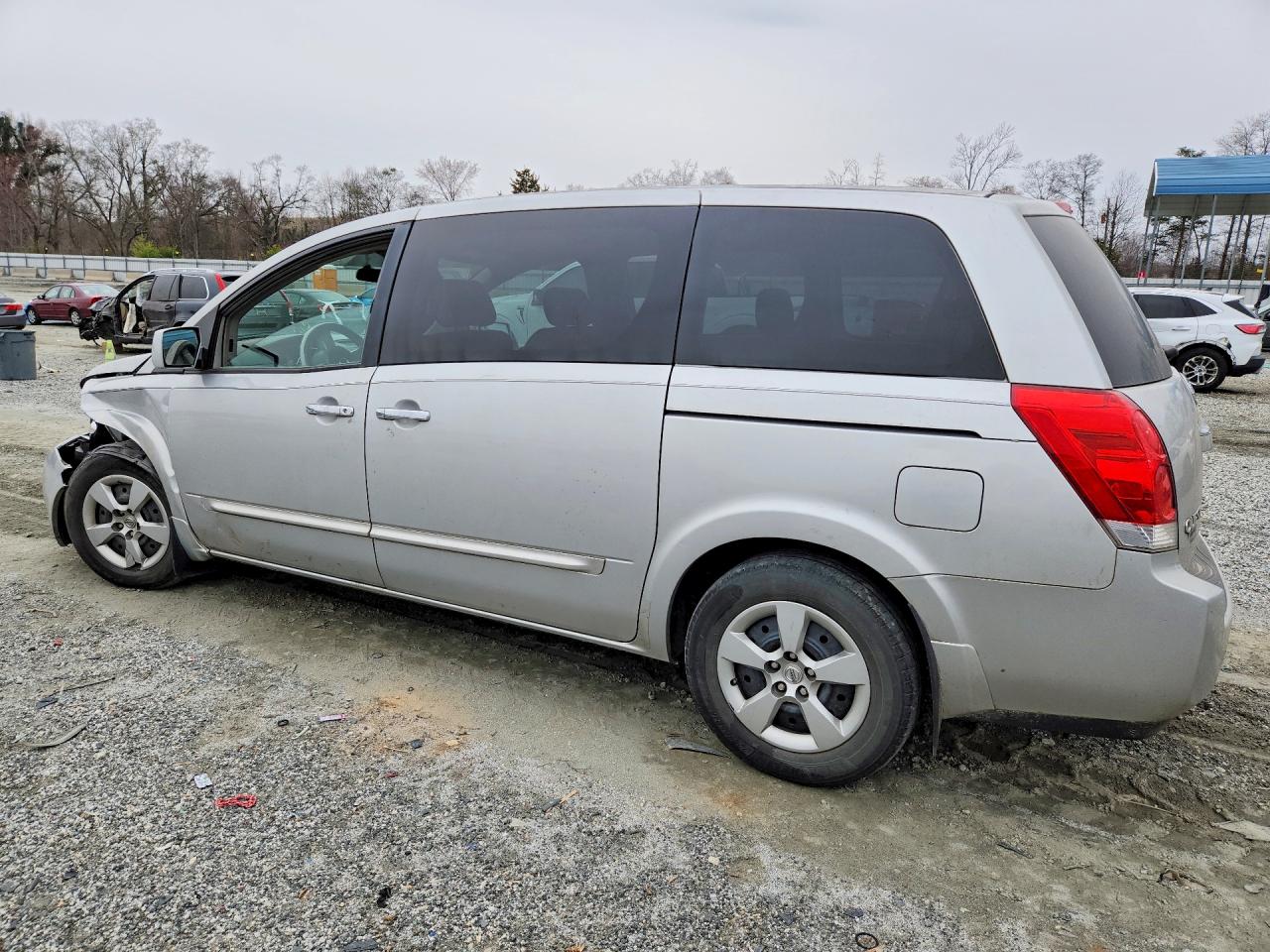 2009 Nissan Quest 3.5 Silver vin: 5N1BV28U19N100830