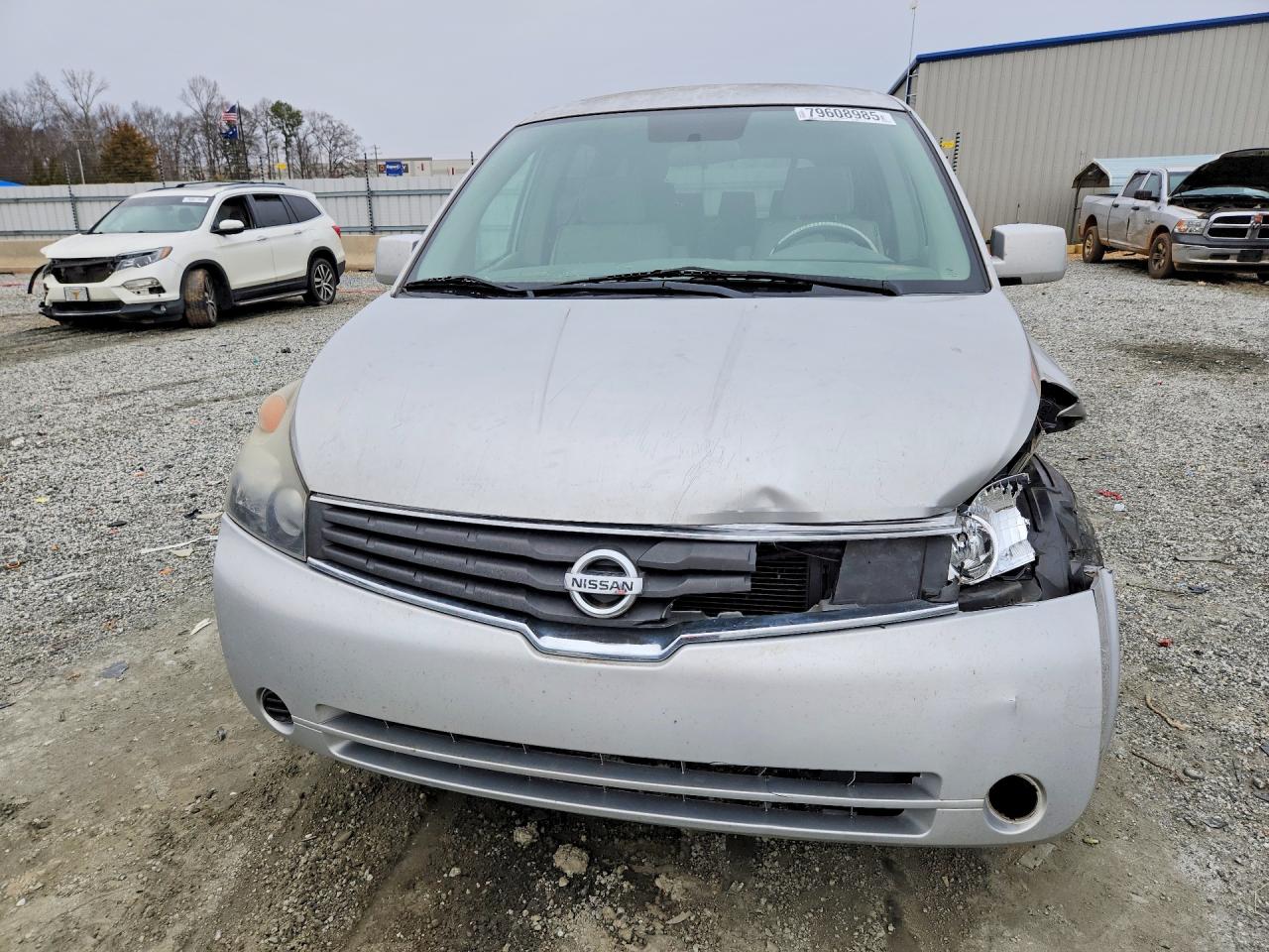2009 Nissan Quest 3.5 Silver vin: 5N1BV28U19N100830
