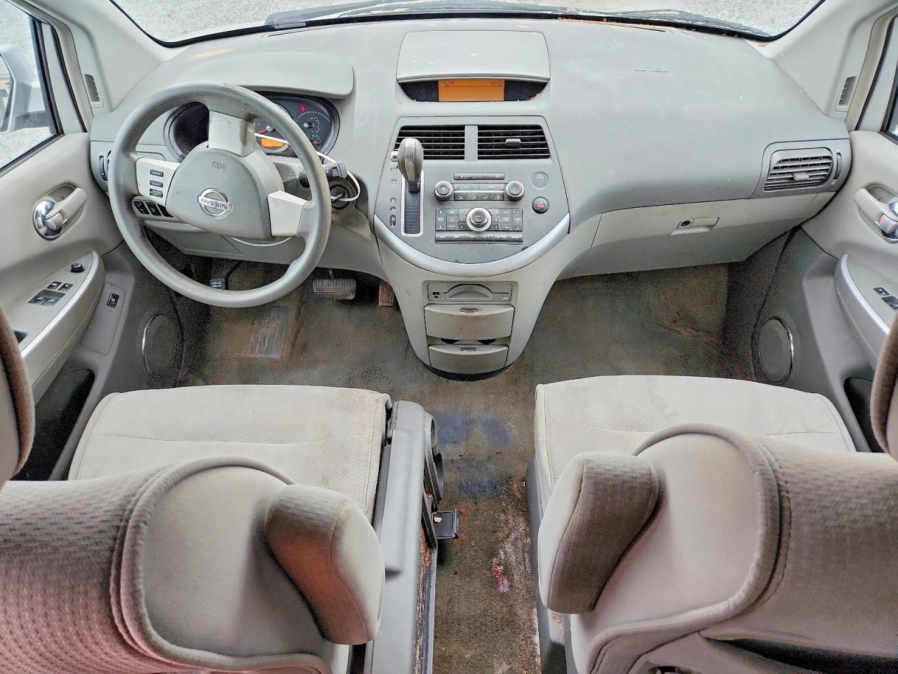 2009 Nissan Quest 3.5 Silver vin: 5N1BV28U19N100830