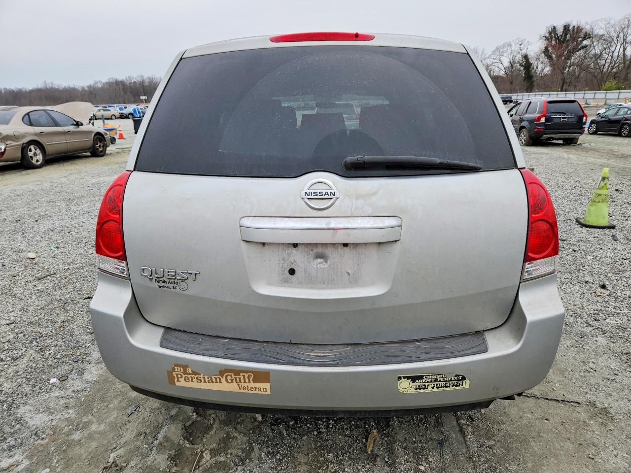 2009 Nissan Quest 3.5 Silver vin: 5N1BV28U19N100830