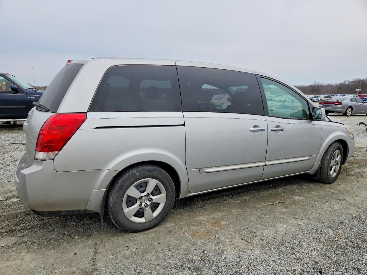 2009 Nissan Quest 3.5 Silver vin: 5N1BV28U19N100830