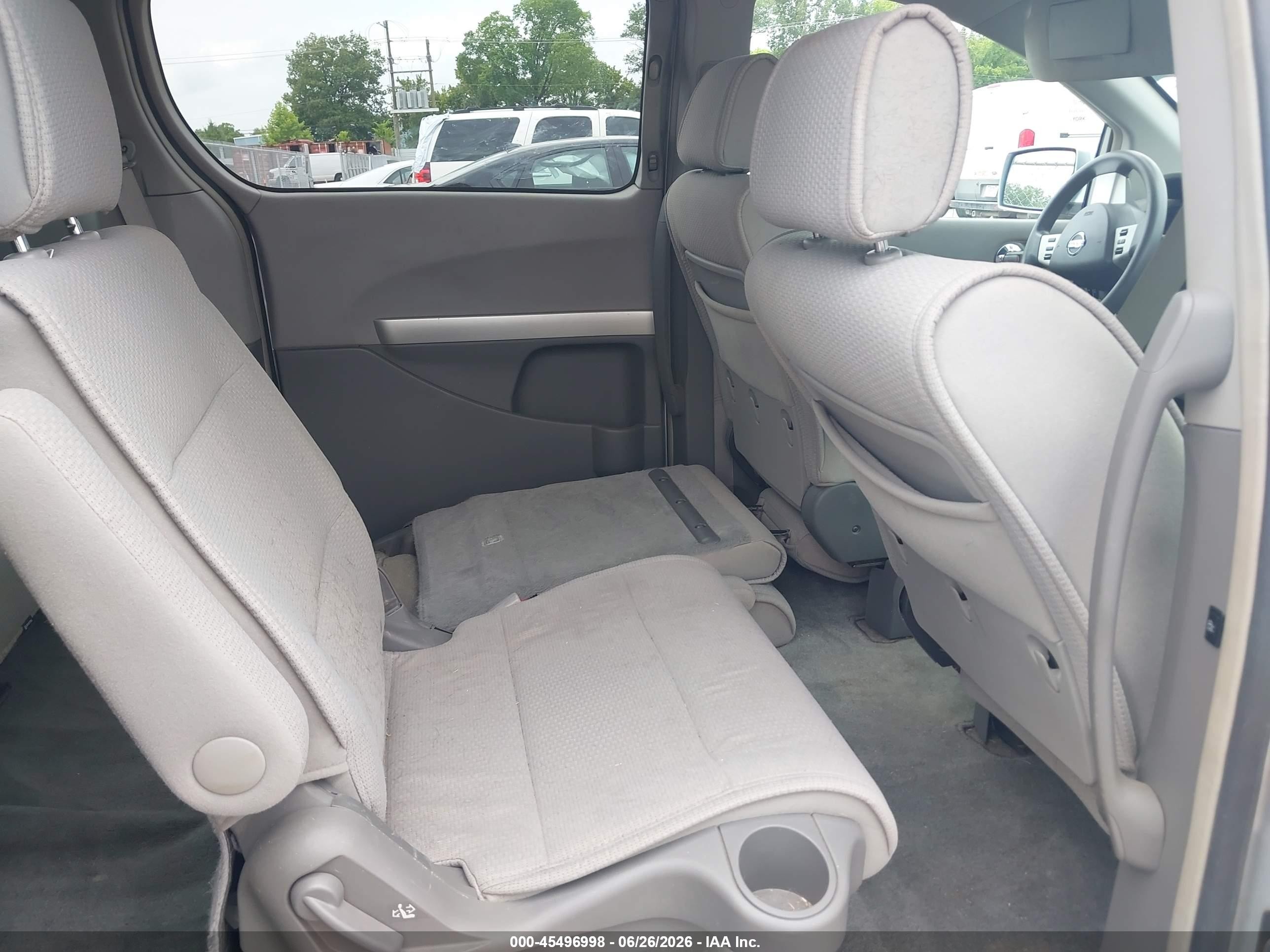 2009 Nissan Quest 3.5 S Silver vin: 5N1BV28U19N105901