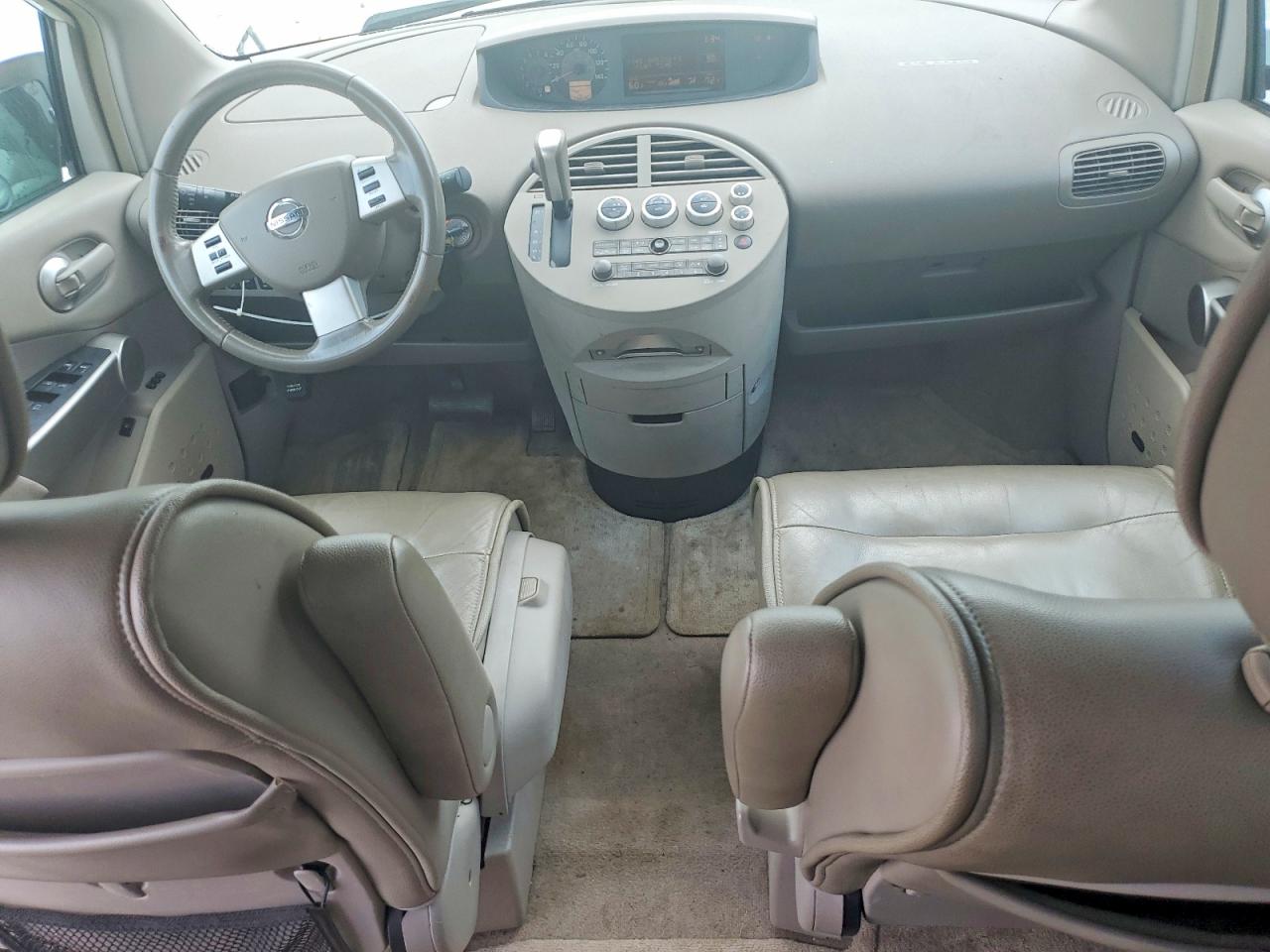 2004 Nissan Quest 3.5 S White vin: 5N1BV28U24N354894