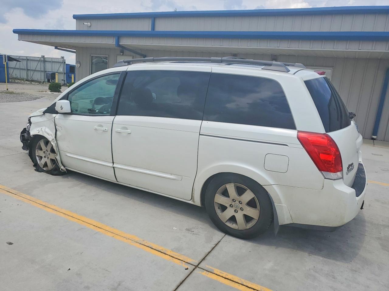 2004 Nissan Quest 3.5 S White vin: 5N1BV28U24N354894