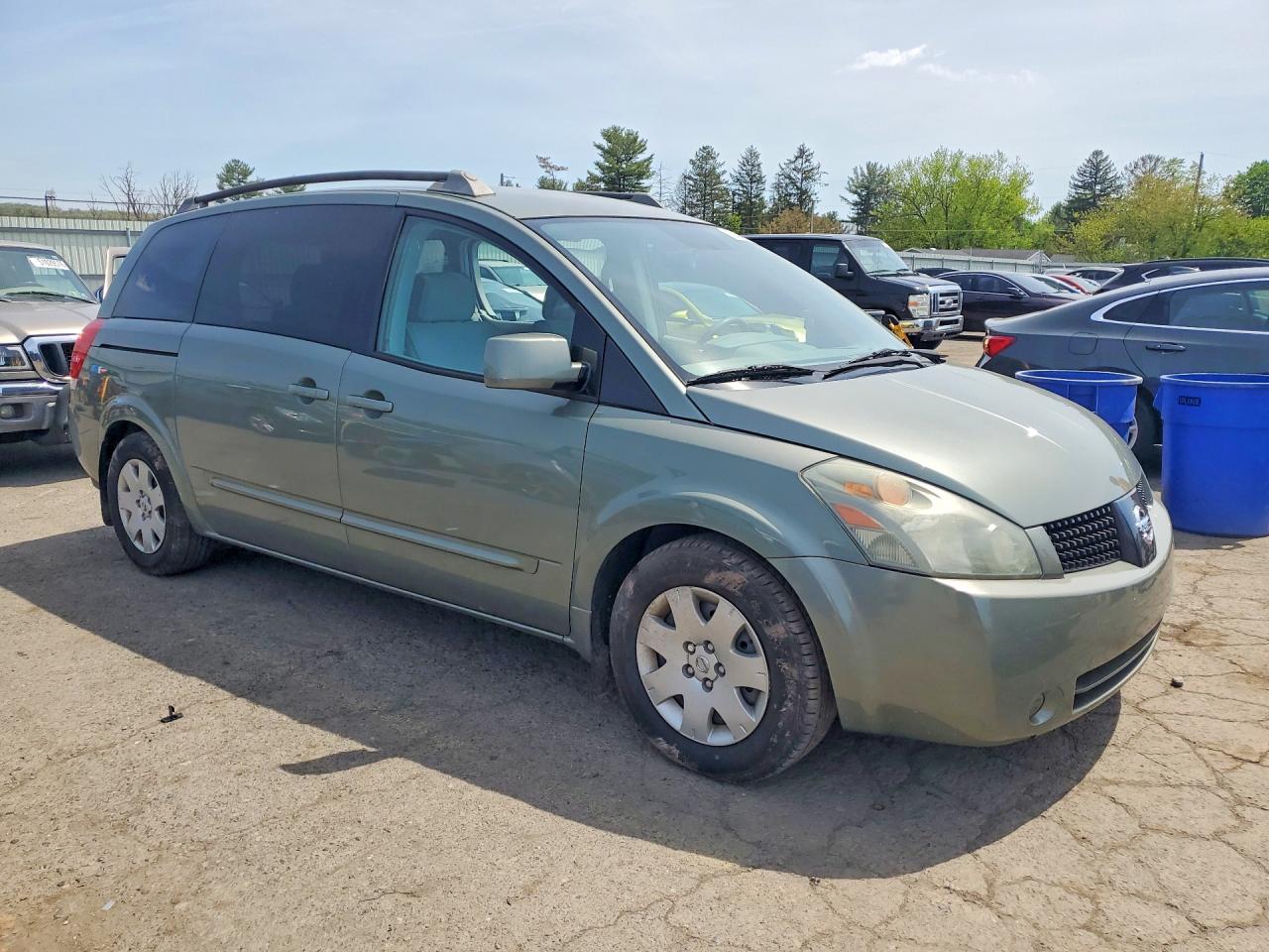 2005 Nissan Quest 3.5 Green vin: 5N1BV28U25N112737