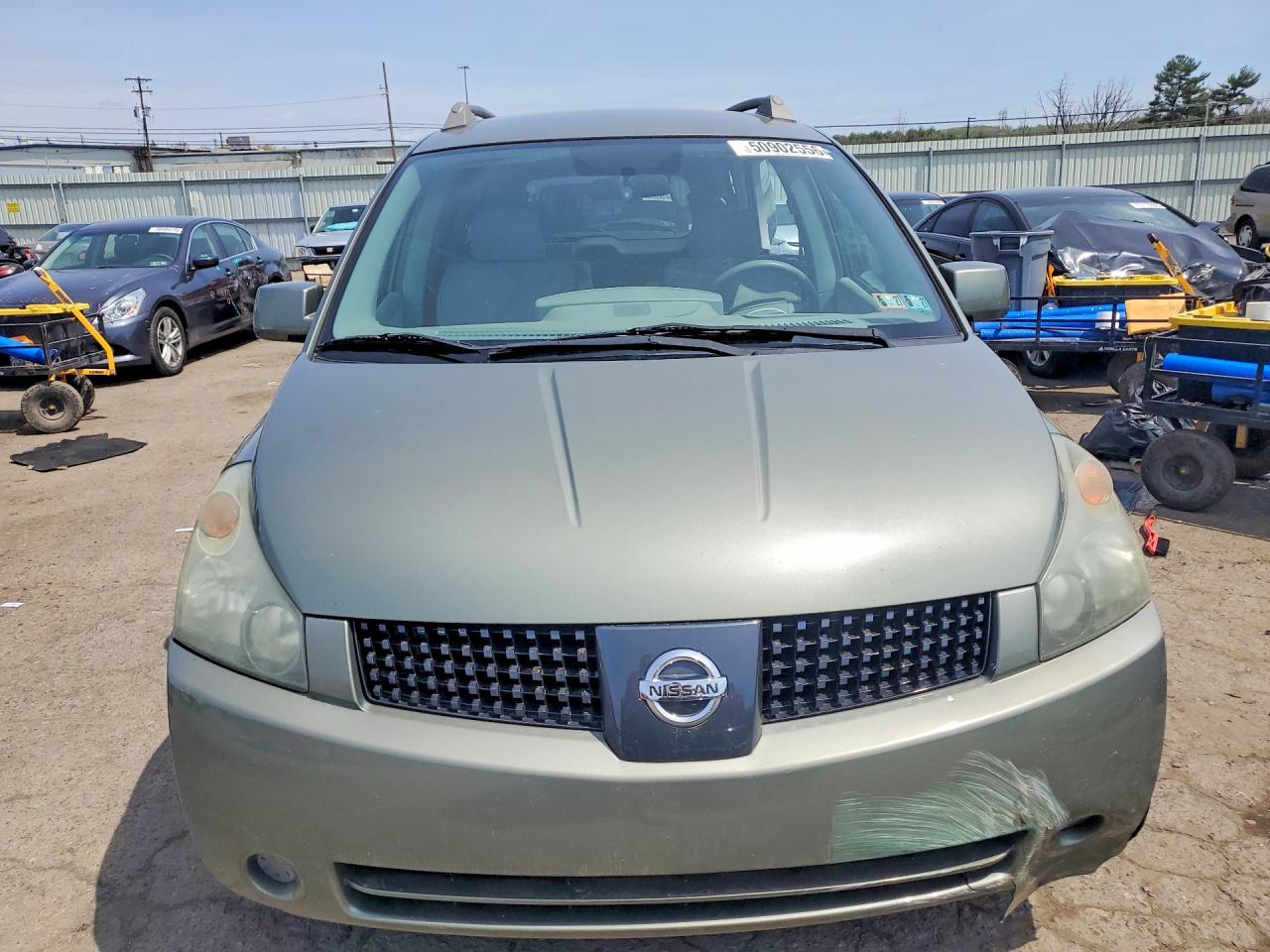 2005 Nissan Quest 3.5 Green vin: 5N1BV28U25N112737