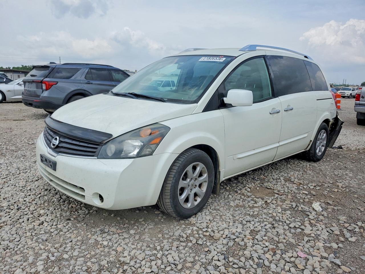 2008 Nissan Quest 3.5 Белый vin: 5N1BV28U28N115402