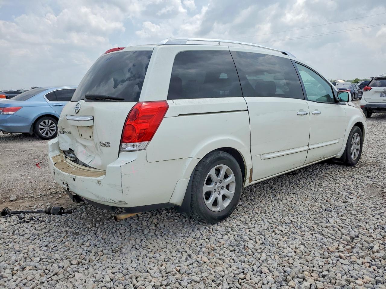 2008 Nissan Quest 3.5 Белый vin: 5N1BV28U28N115402