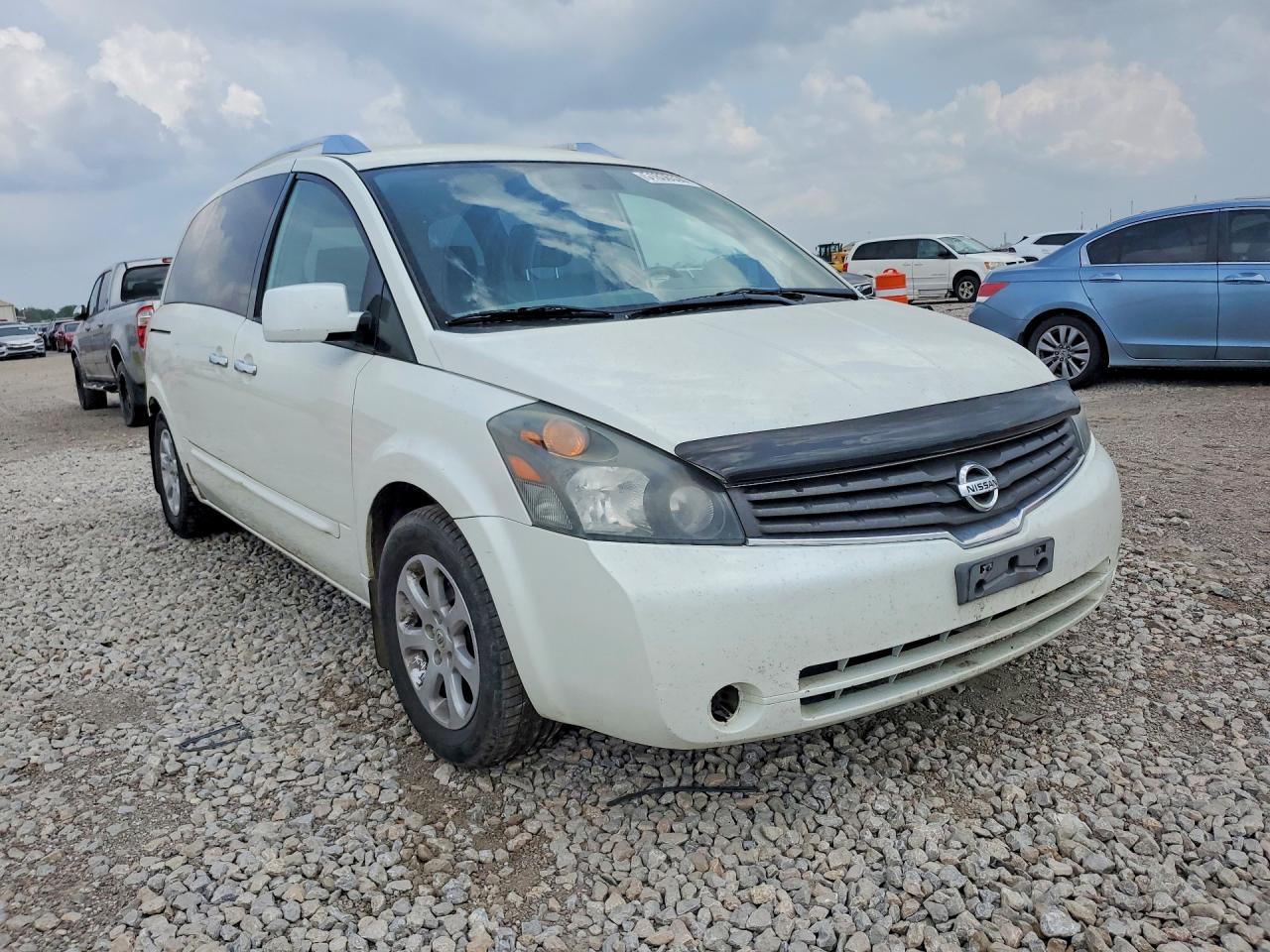 2008 Nissan Quest 3.5 Белый vin: 5N1BV28U28N115402