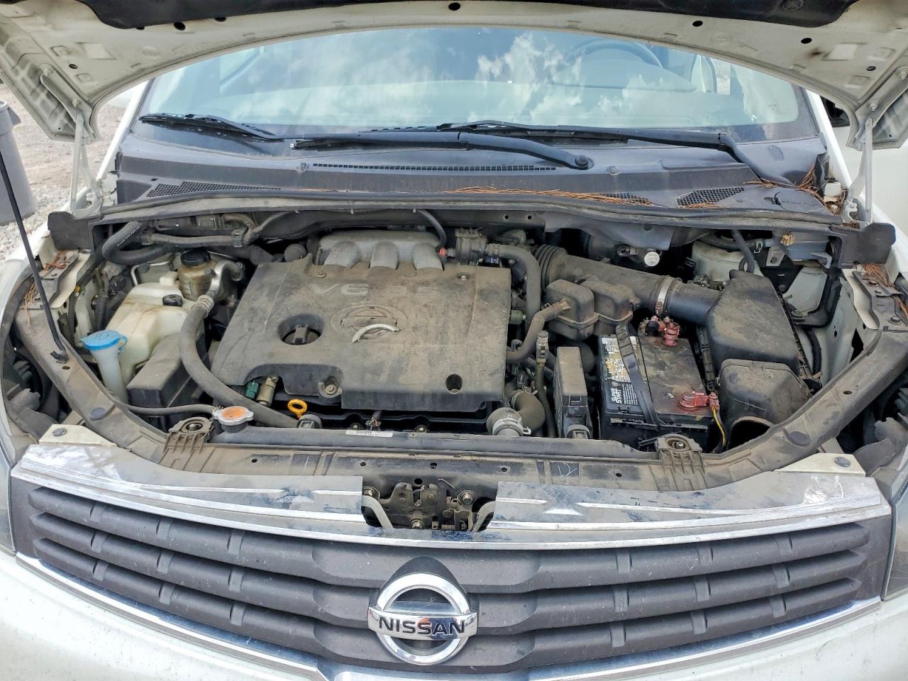 2008 Nissan Quest 3.5 Белый vin: 5N1BV28U28N115402