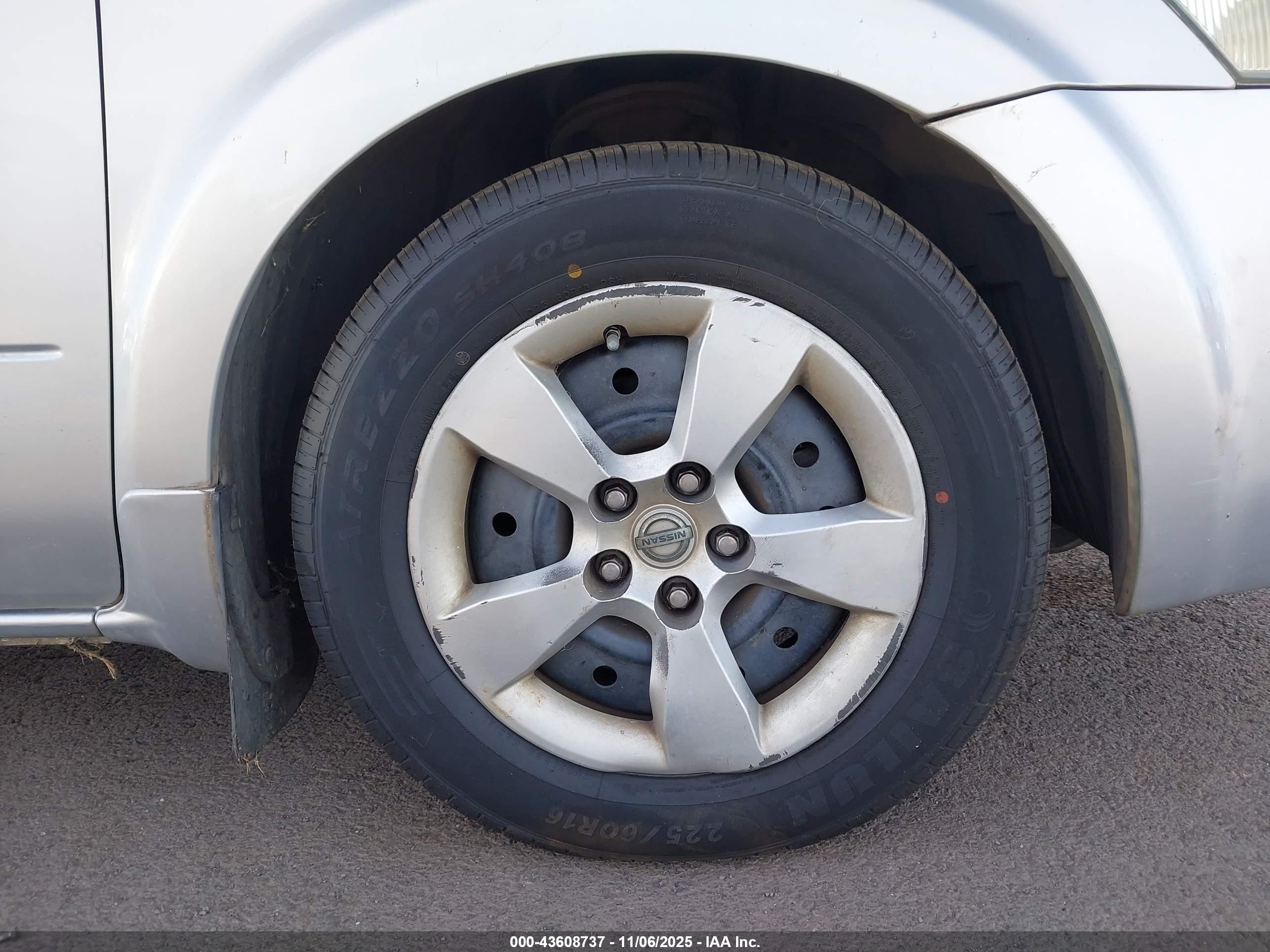 2009 Nissan Quest 3.5 Silver vin: 5N1BV28U29N104966