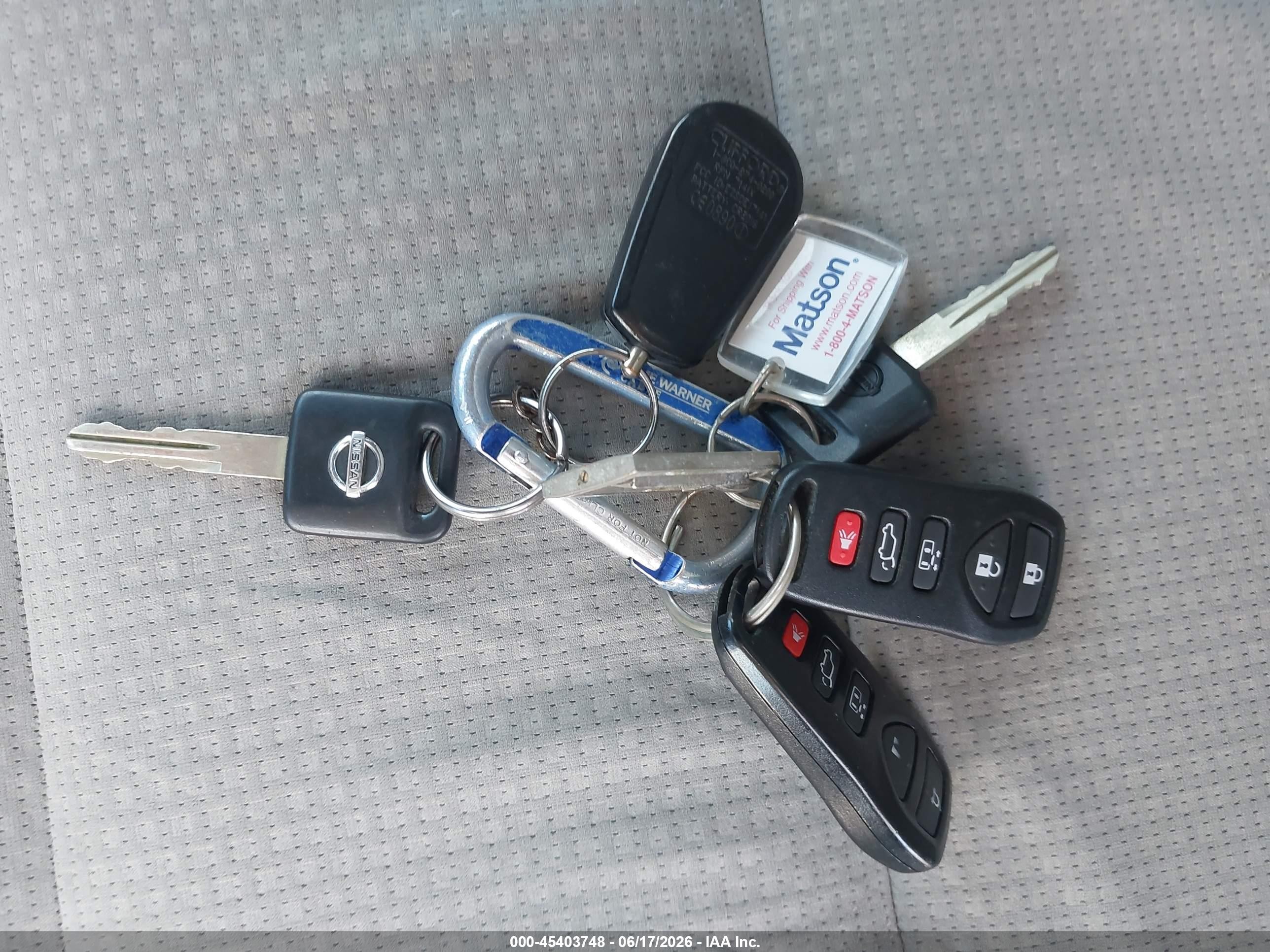 2009 Nissan Quest 3.5 S Blue vin: 5N1BV28U29N107947