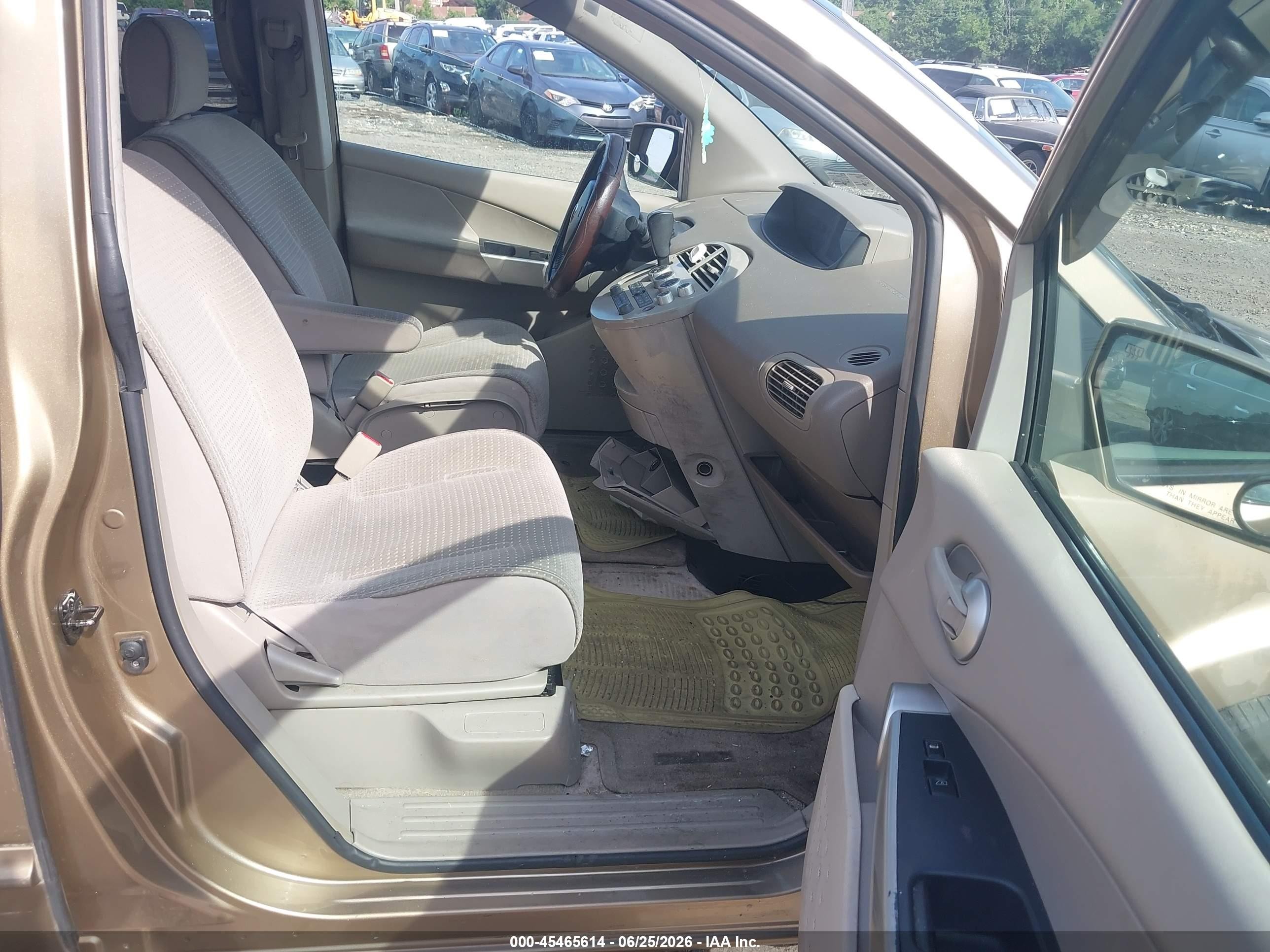 2004 Nissan Quest S/se/sl Gold vin: 5N1BV28U34N310290