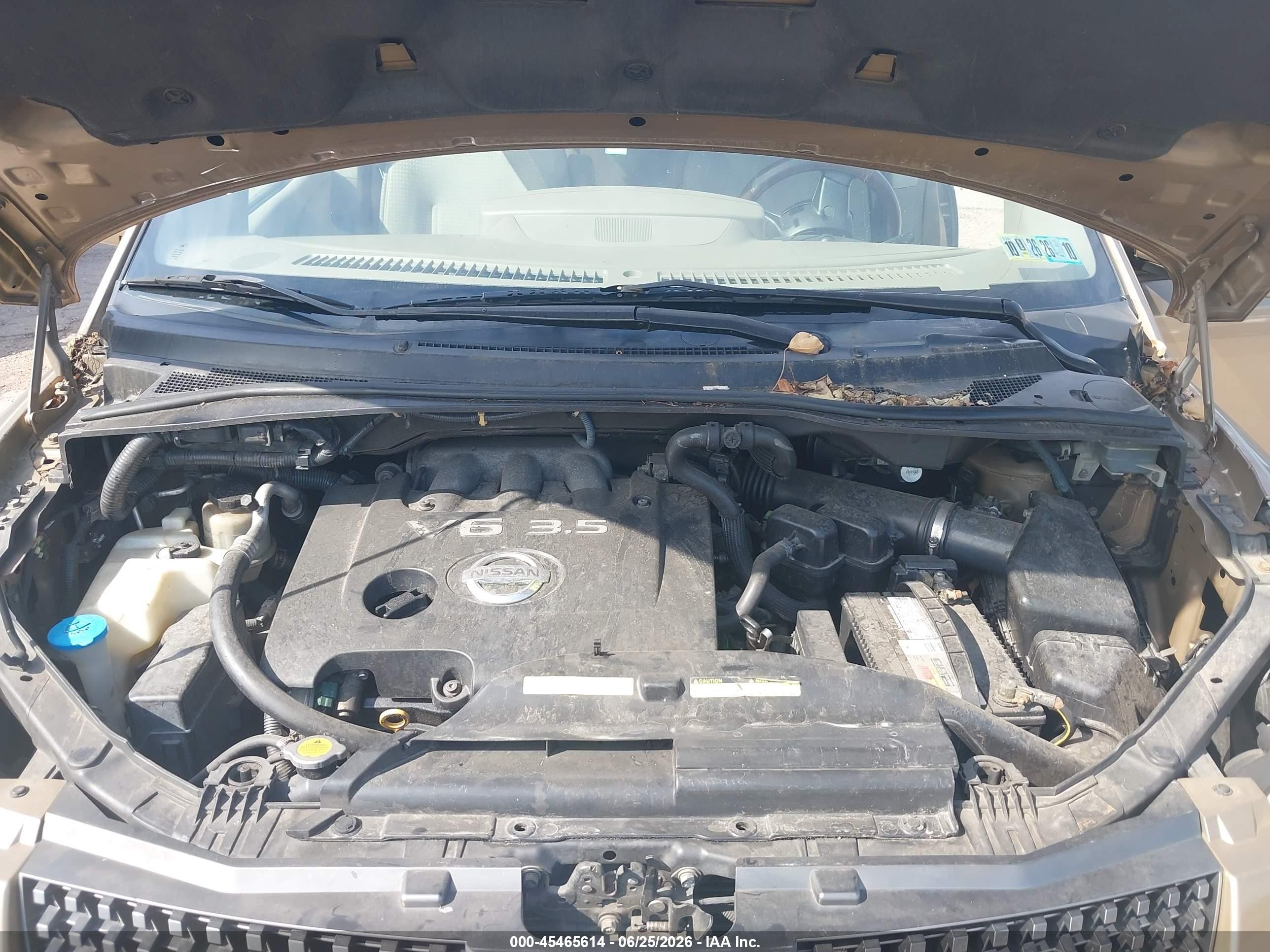 2004 Nissan Quest S/se/sl Gold vin: 5N1BV28U34N310290