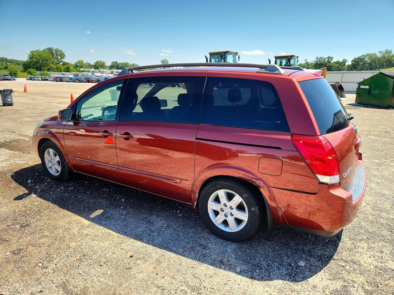 2004 Nissan Quest 3.5 S Красный vin: 5N1BV28U34N338218