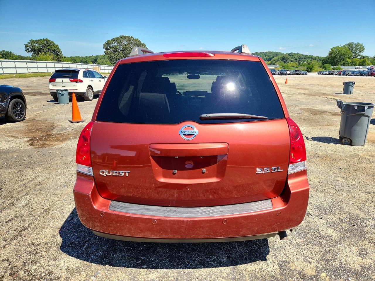 2004 Nissan Quest 3.5 S Красный vin: 5N1BV28U34N338218