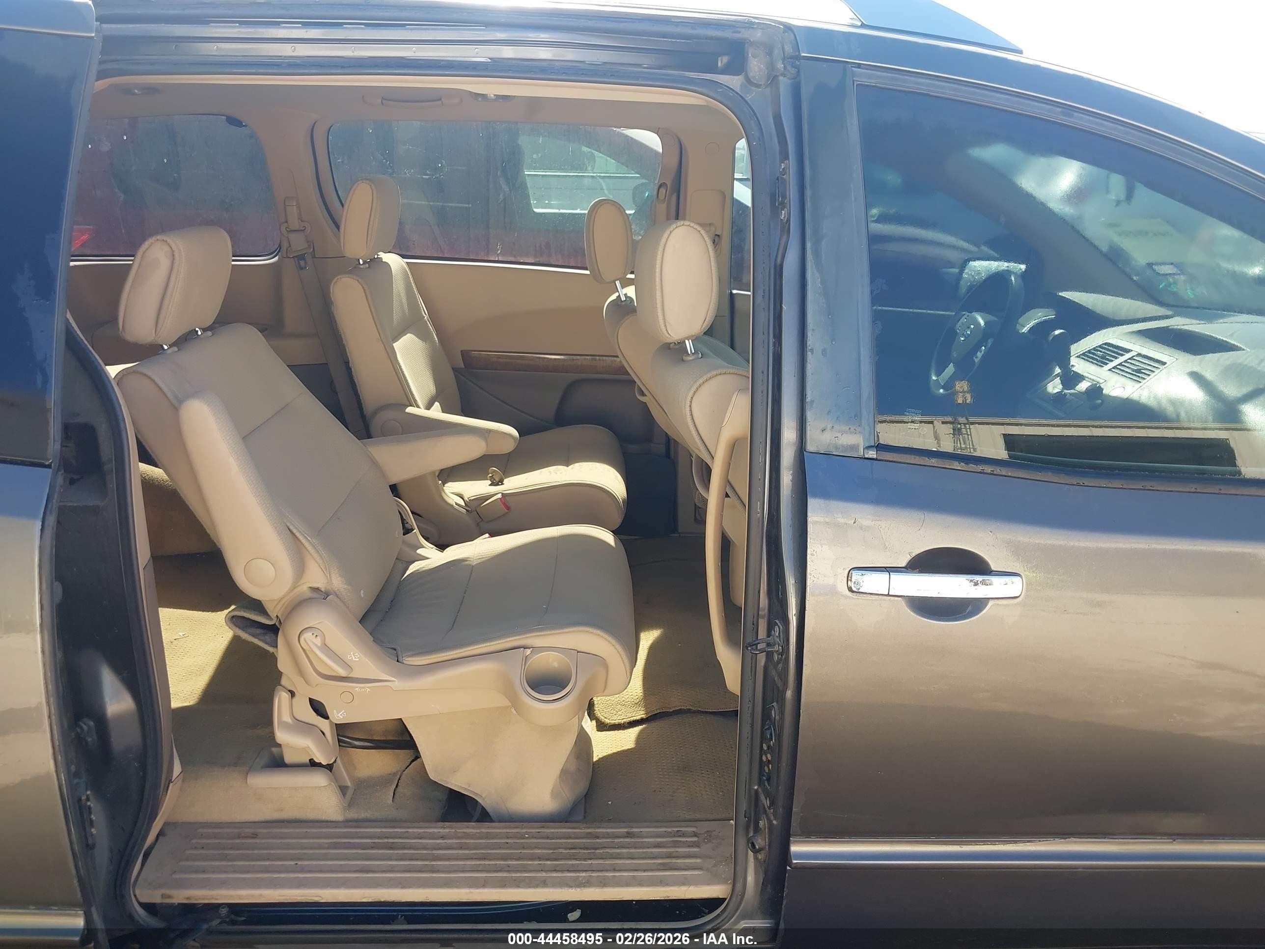 2007 Nissan Quest 3.5 S Gray vin: 5N1BV28U37N113852