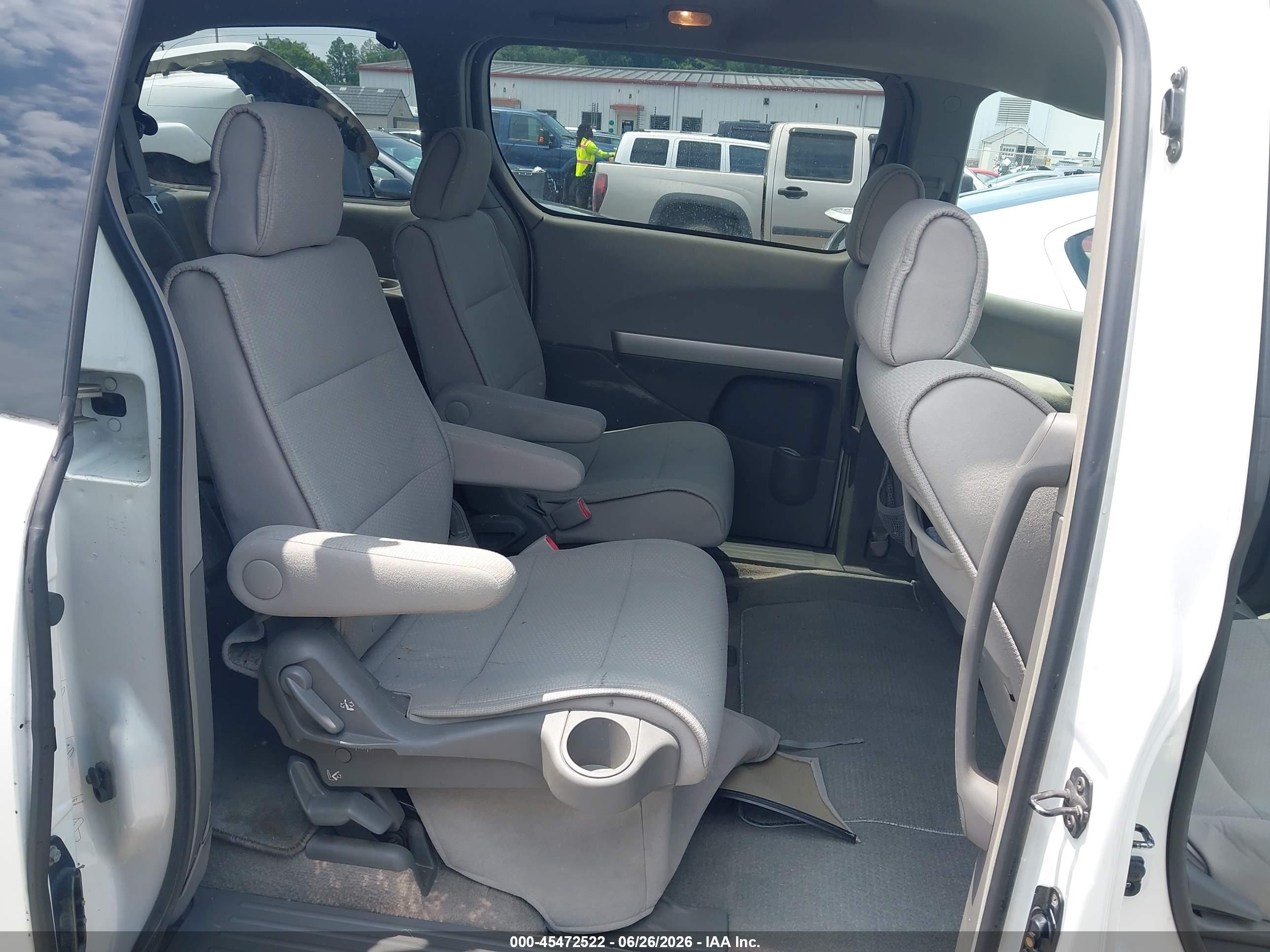 2007 Nissan Quest 3.5 Белый vin: 5N1BV28U37N137987