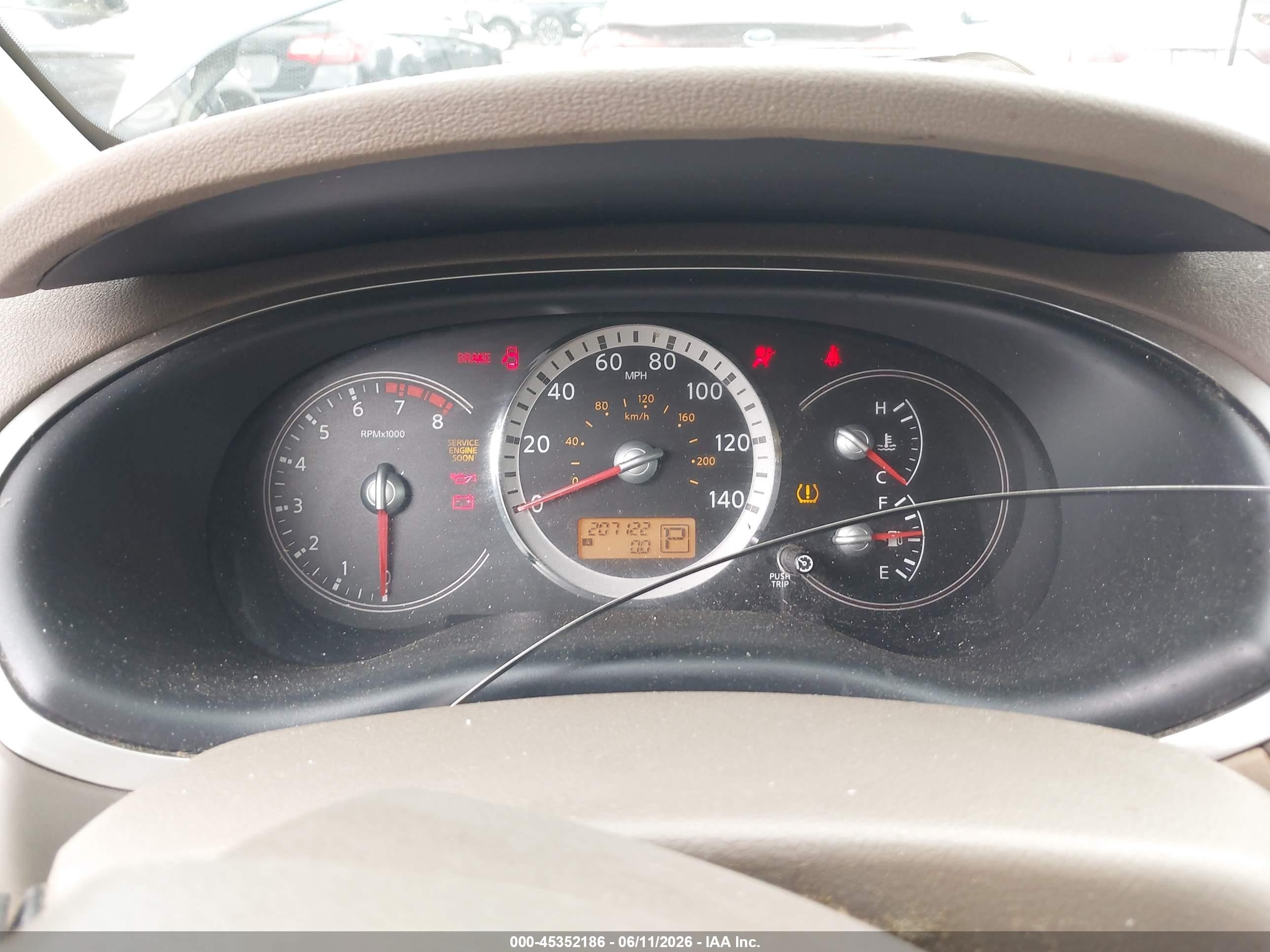2007 Nissan Quest 3.5 Синий vin: 5N1BV28U37N142901