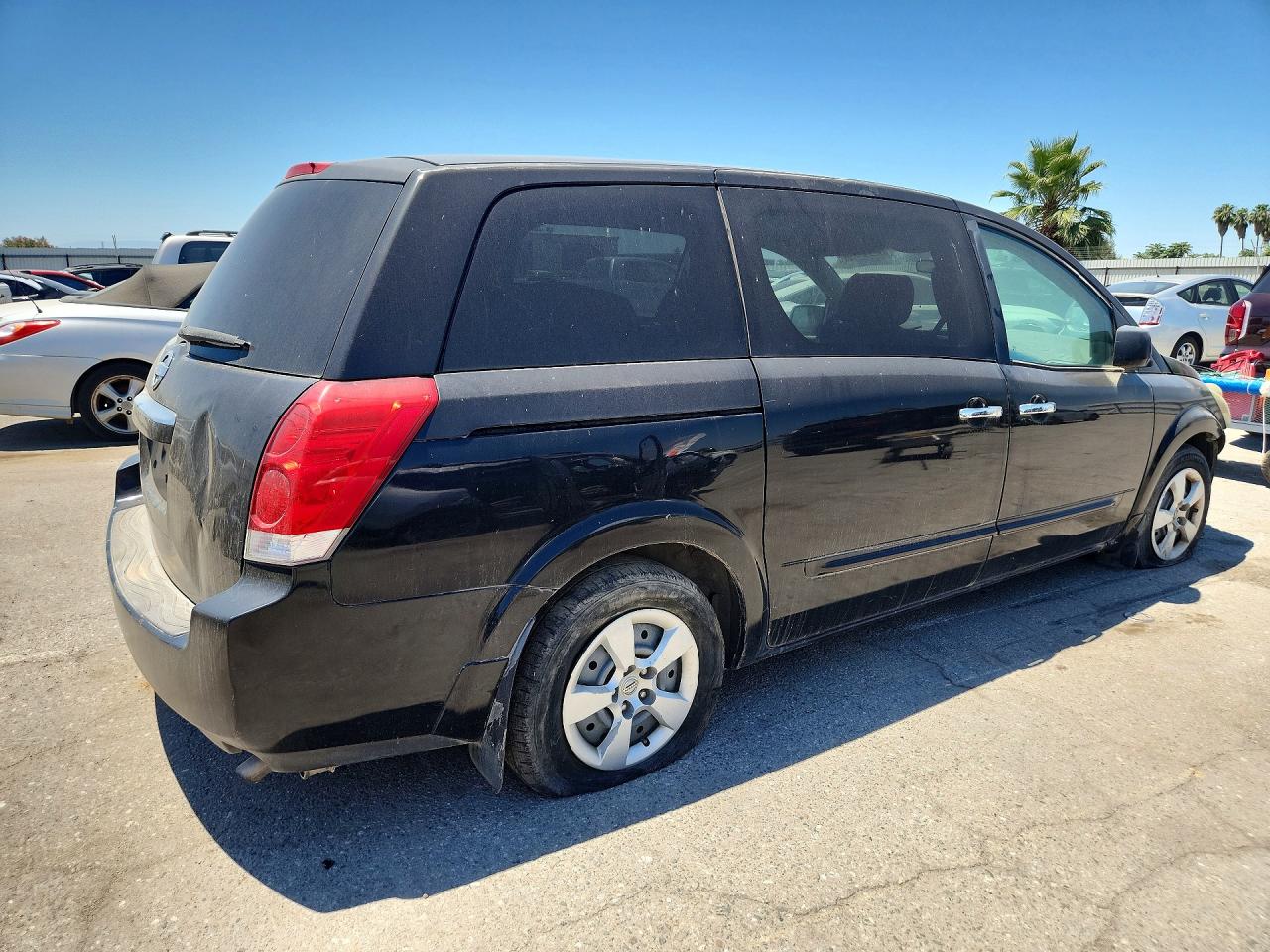 2008 Nissan Quest 3.5 Black vin: 5N1BV28U38N103078