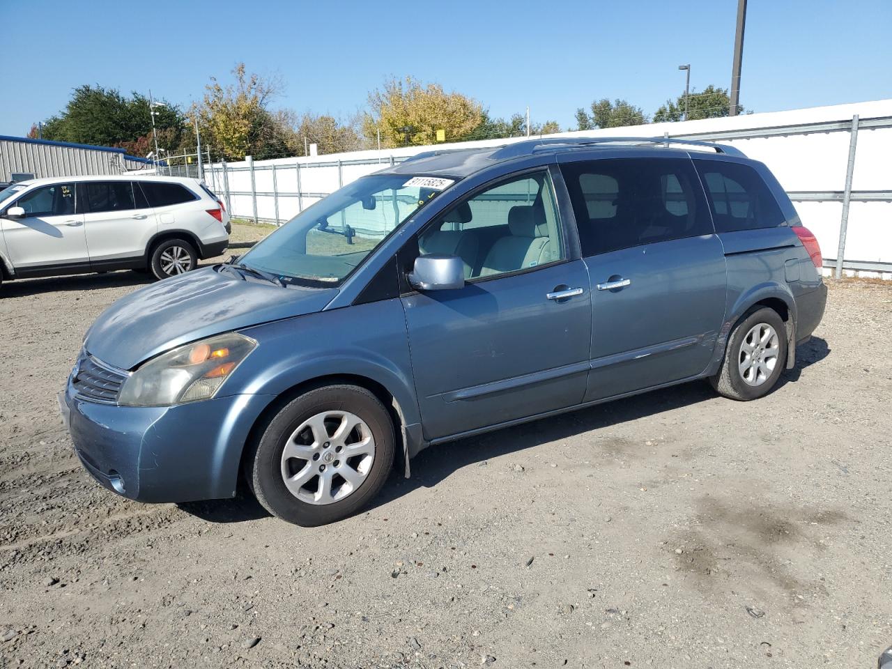 2009 Nissan Quest S Blue vin: 5N1BV28U39N100215
