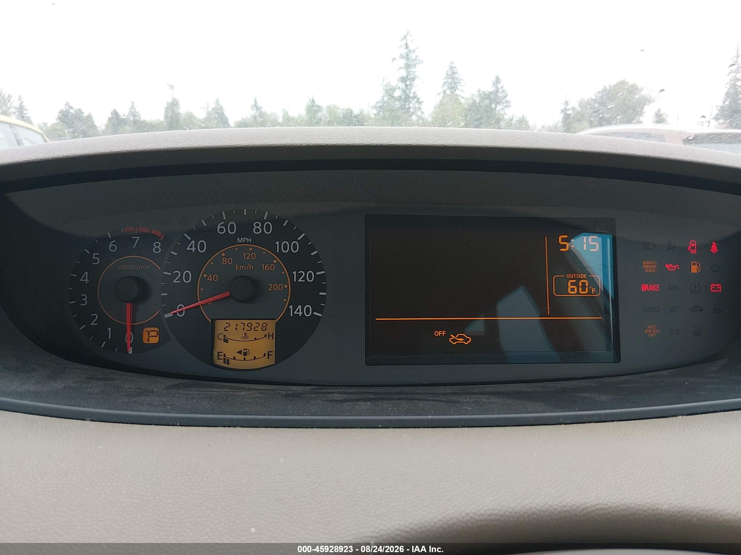 2004 Nissan Quest 3.5 Sl Gold vin: 5N1BV28U44N309259