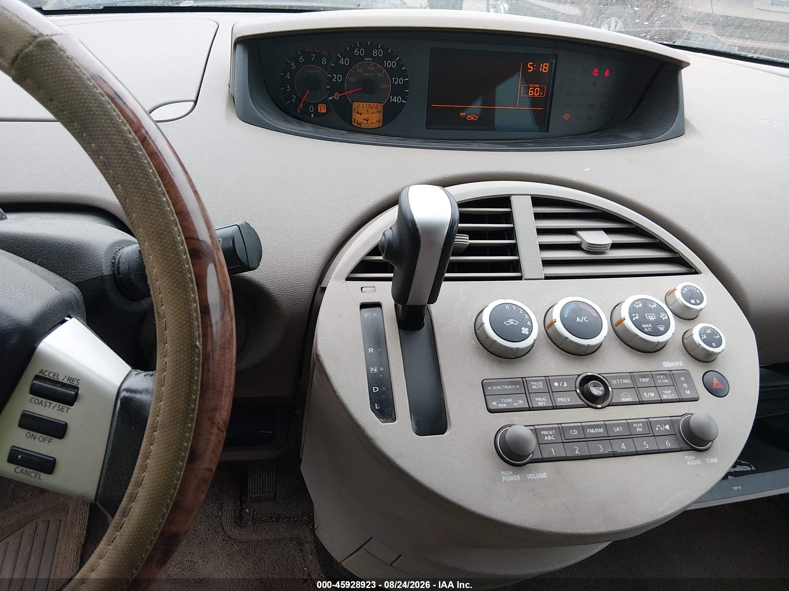 2004 Nissan Quest 3.5 Sl Gold vin: 5N1BV28U44N309259