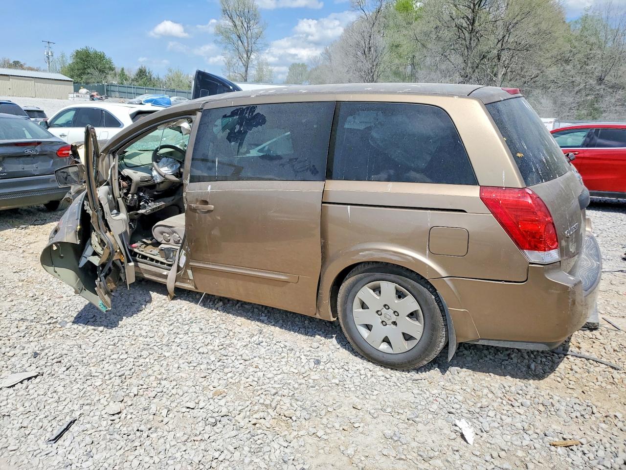 2004 Nissan Quest 3.5 S Tan vin: 5N1BV28U44N322920