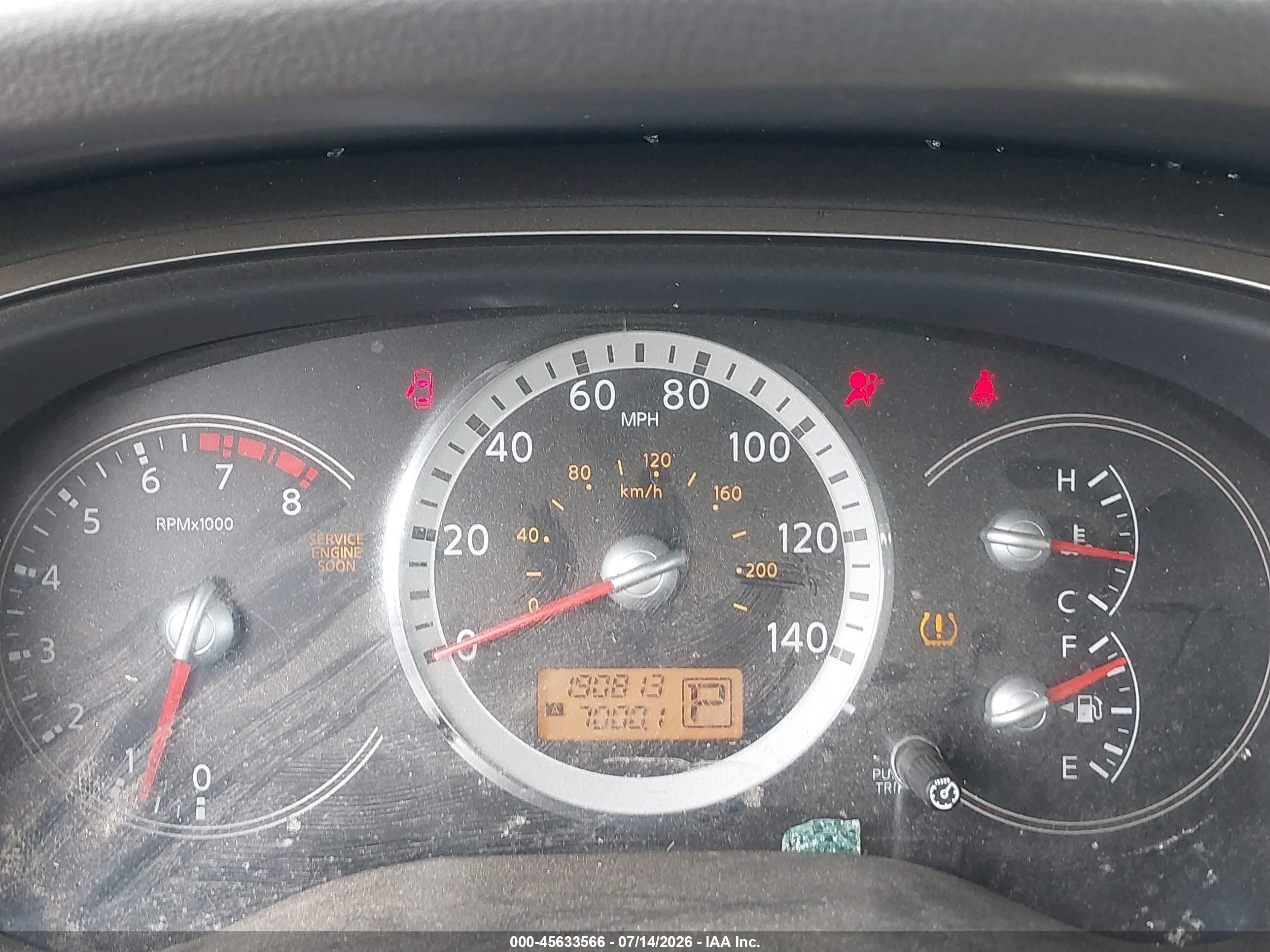2007 Nissan Quest 3.5 Se Brown vin: 5N1BV28U47N110829
