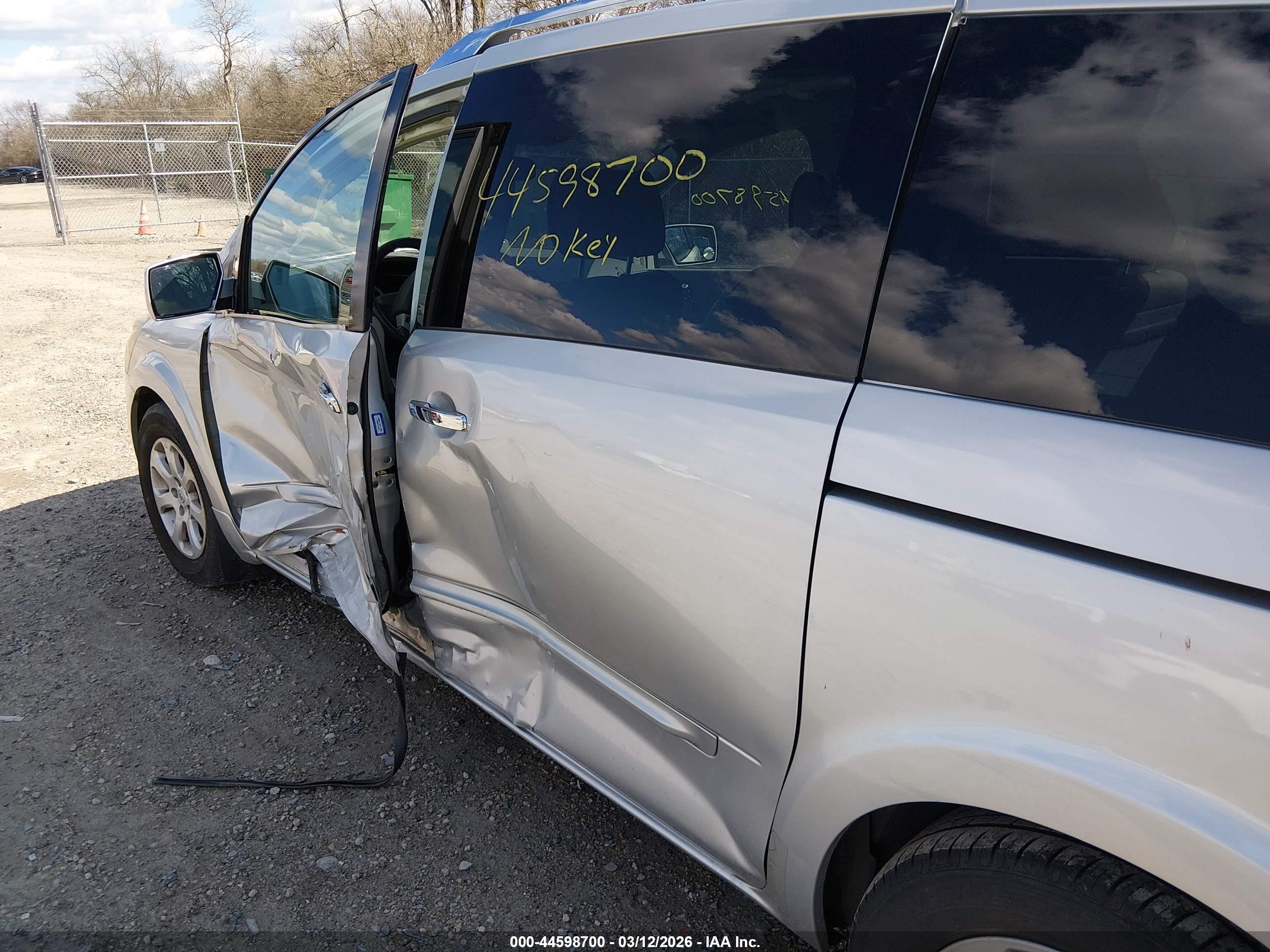 2009 Nissan Quest 3.5 Sl Silver vin: 5N1BV28U49N104192