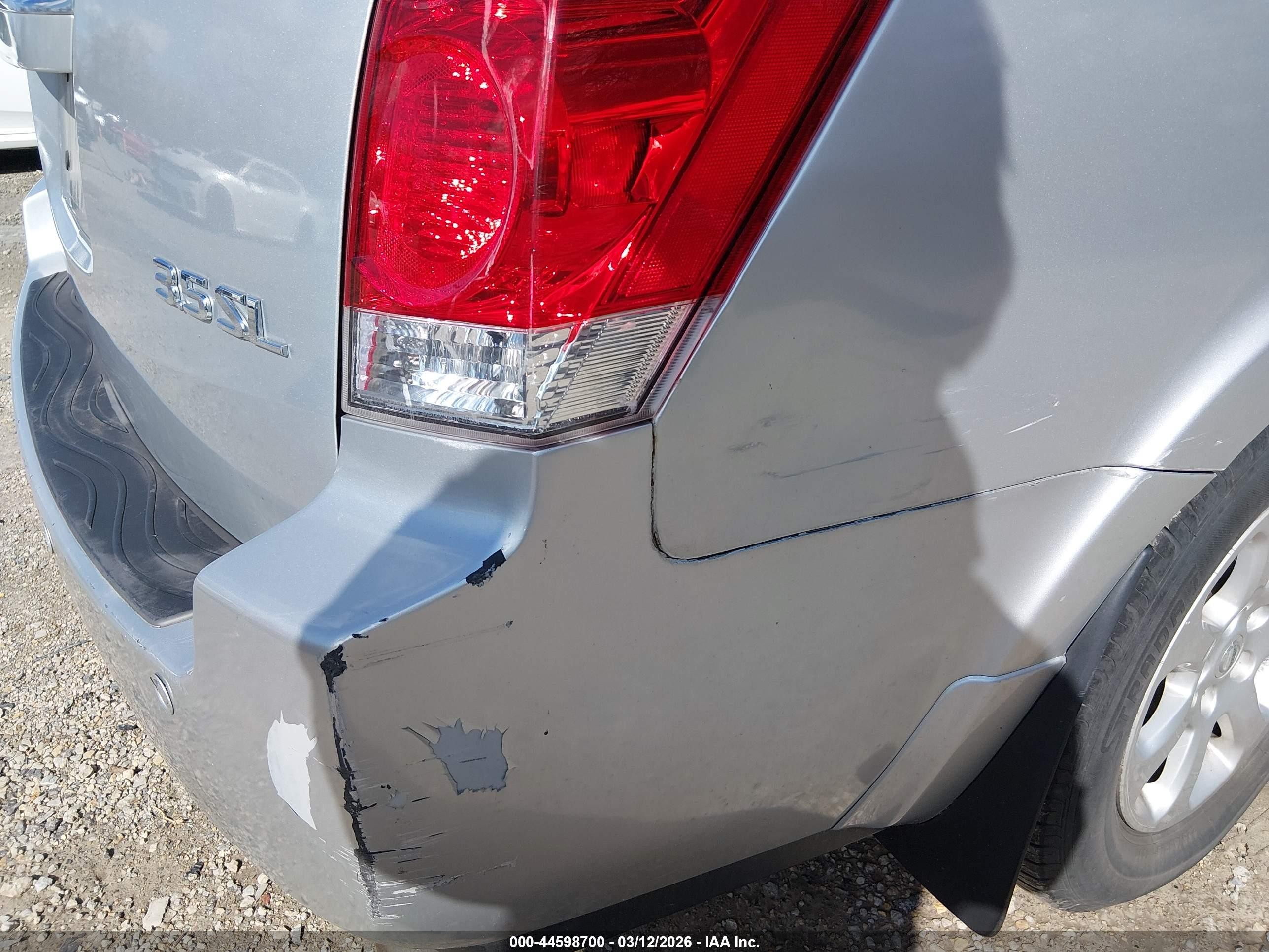 2009 Nissan Quest 3.5 Sl Silver vin: 5N1BV28U49N104192