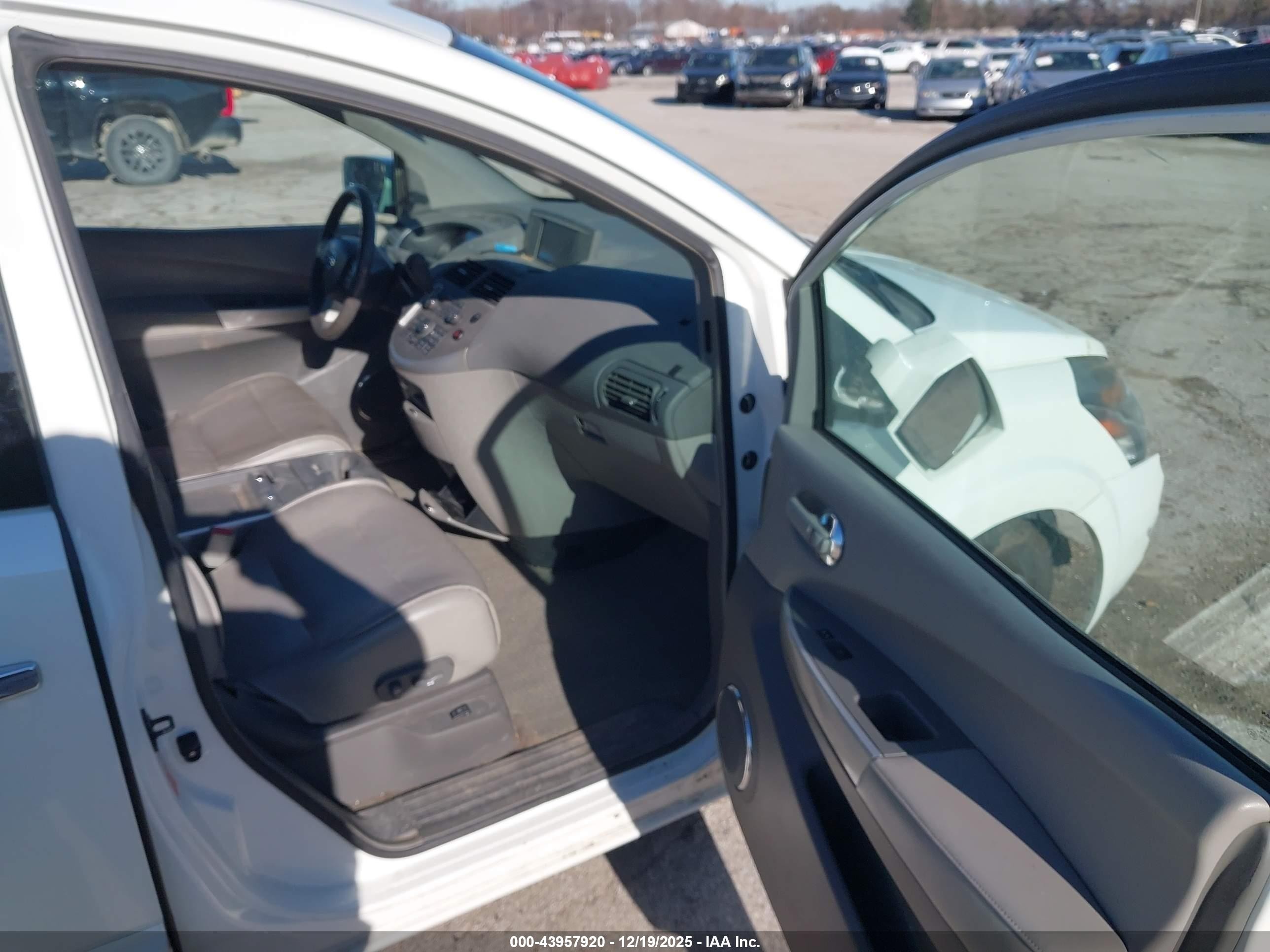 2009 Nissan Quest 3.5 Sl White vin: 5N1BV28U49N105214
