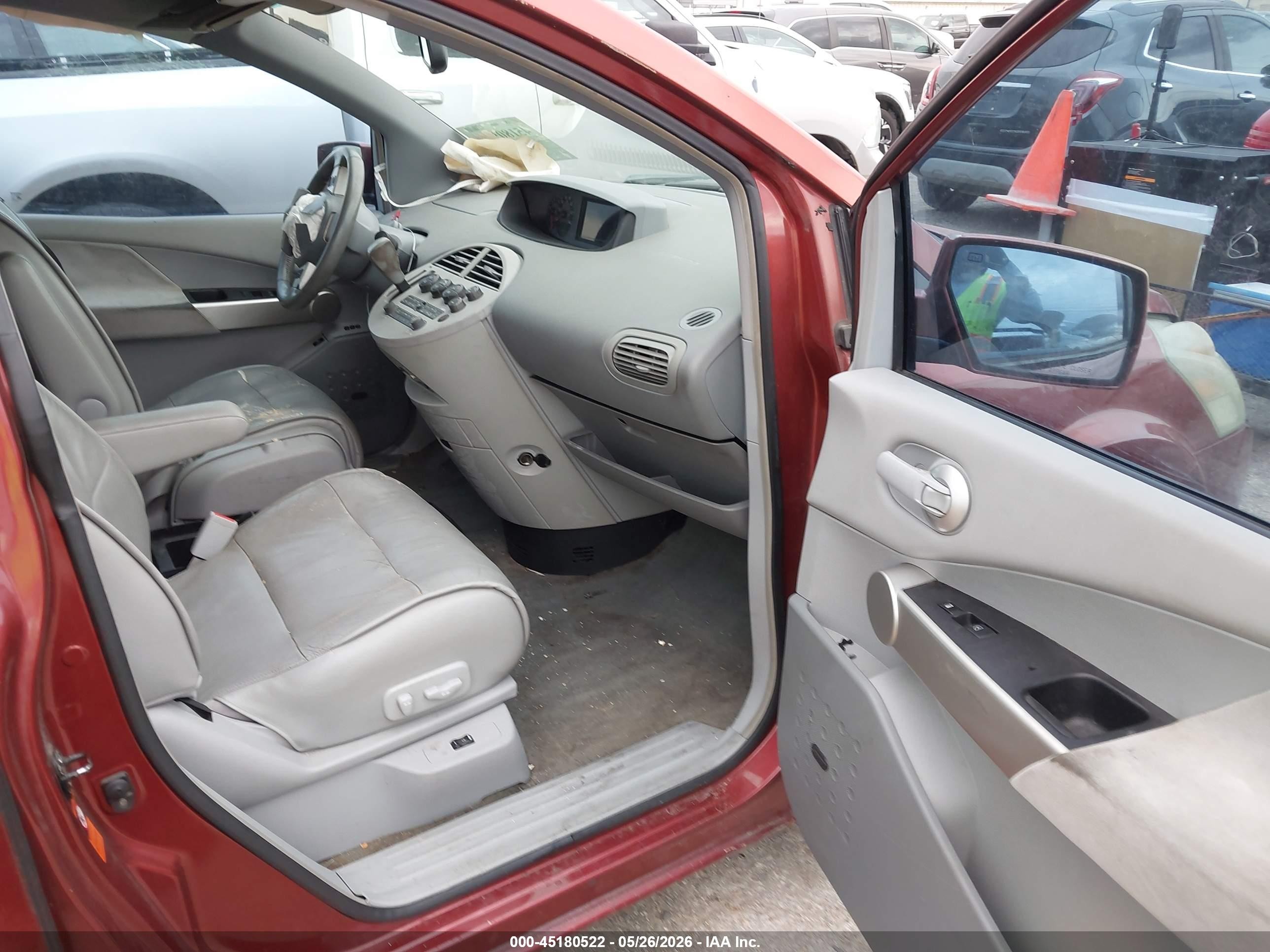 2004 Nissan Quest 3.5 Se Orange vin: 5N1BV28U54N360169