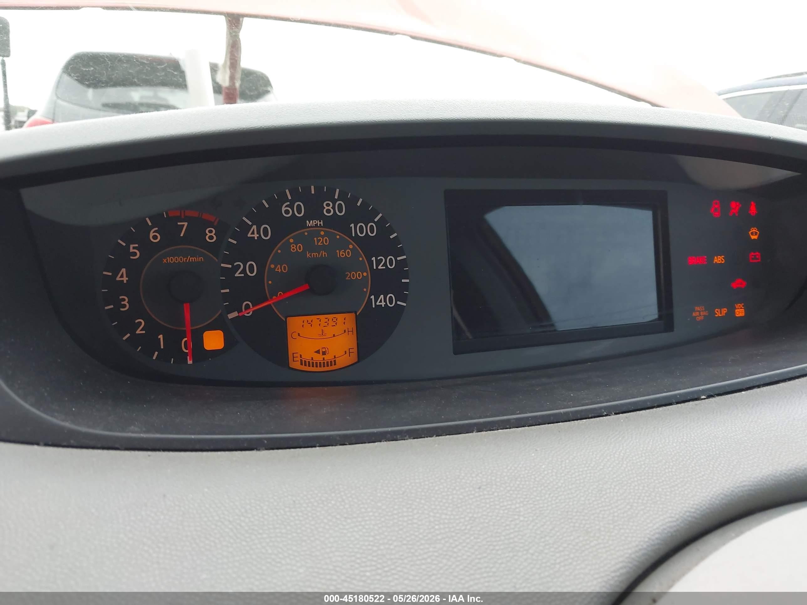 2004 Nissan Quest 3.5 Se Orange vin: 5N1BV28U54N360169