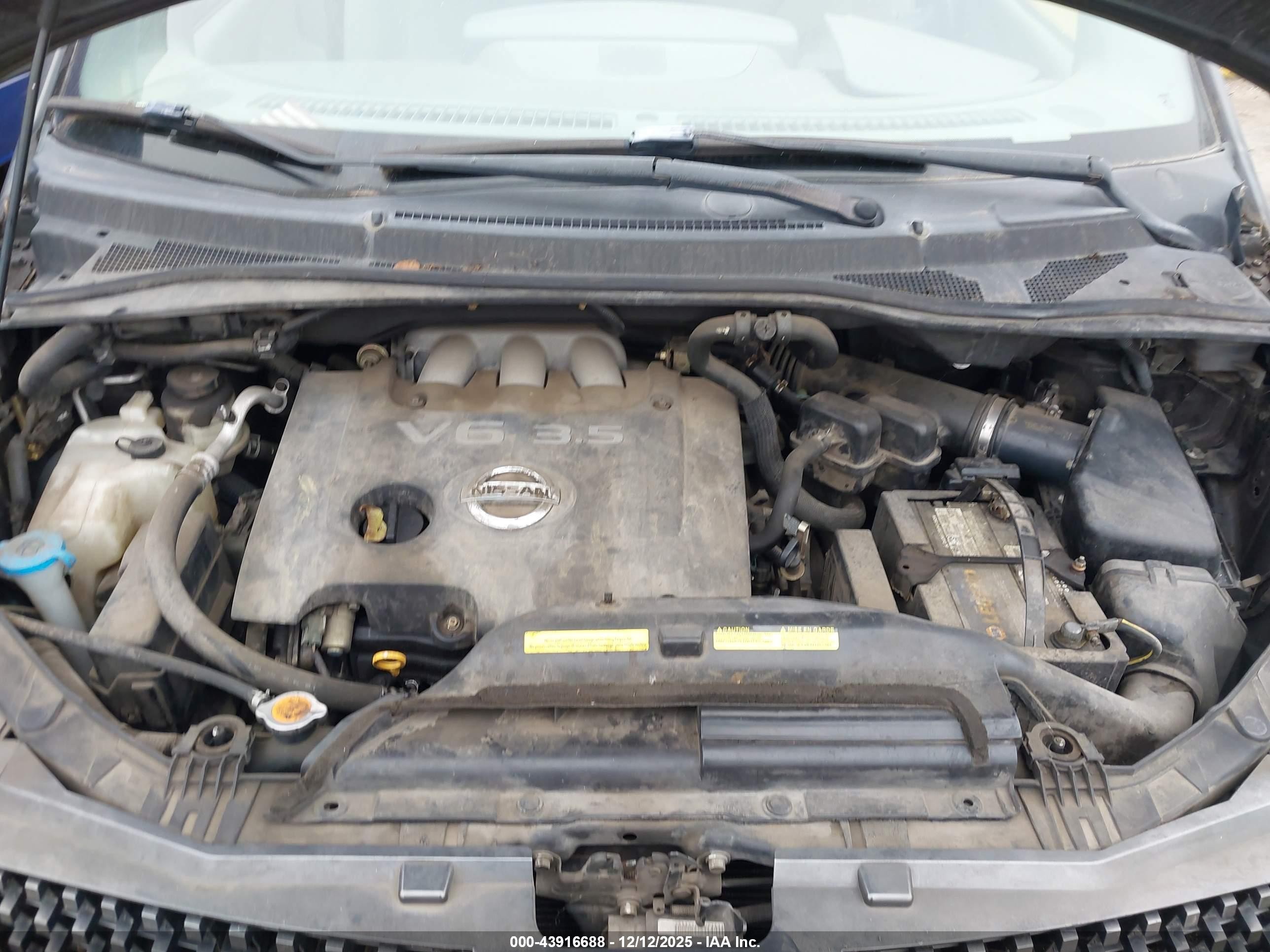 2004 Nissan Quest 3.5 S Gray vin: 5N1BV28U54N368367