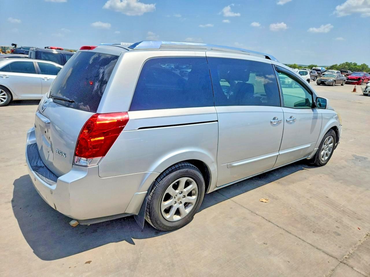 2009 Nissan Quest 3.5 Silver vin: 5N1BV28U59N107795