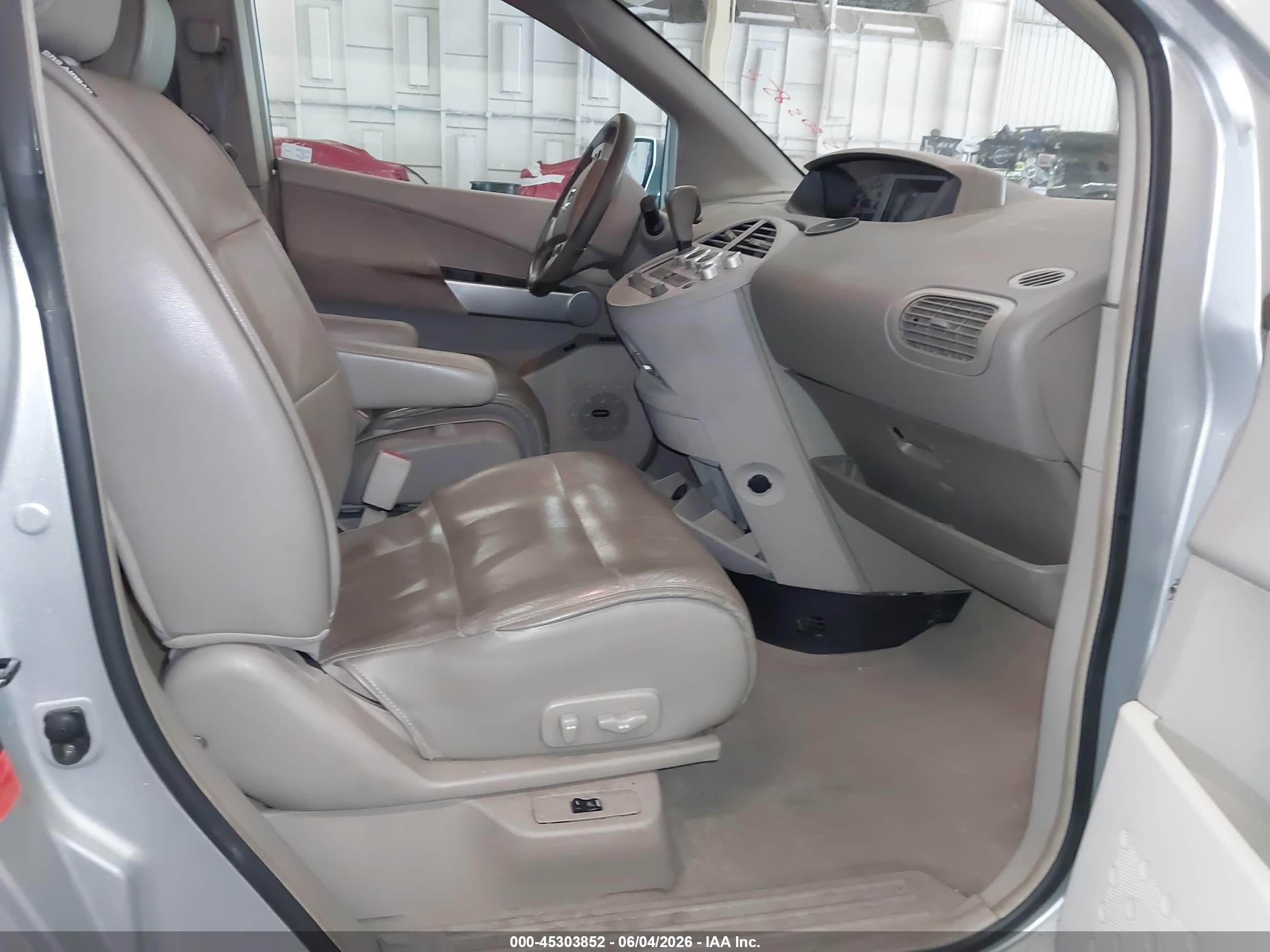 2004 Nissan Quest 3.5 Se Gray vin: 5N1BV28U64N344756