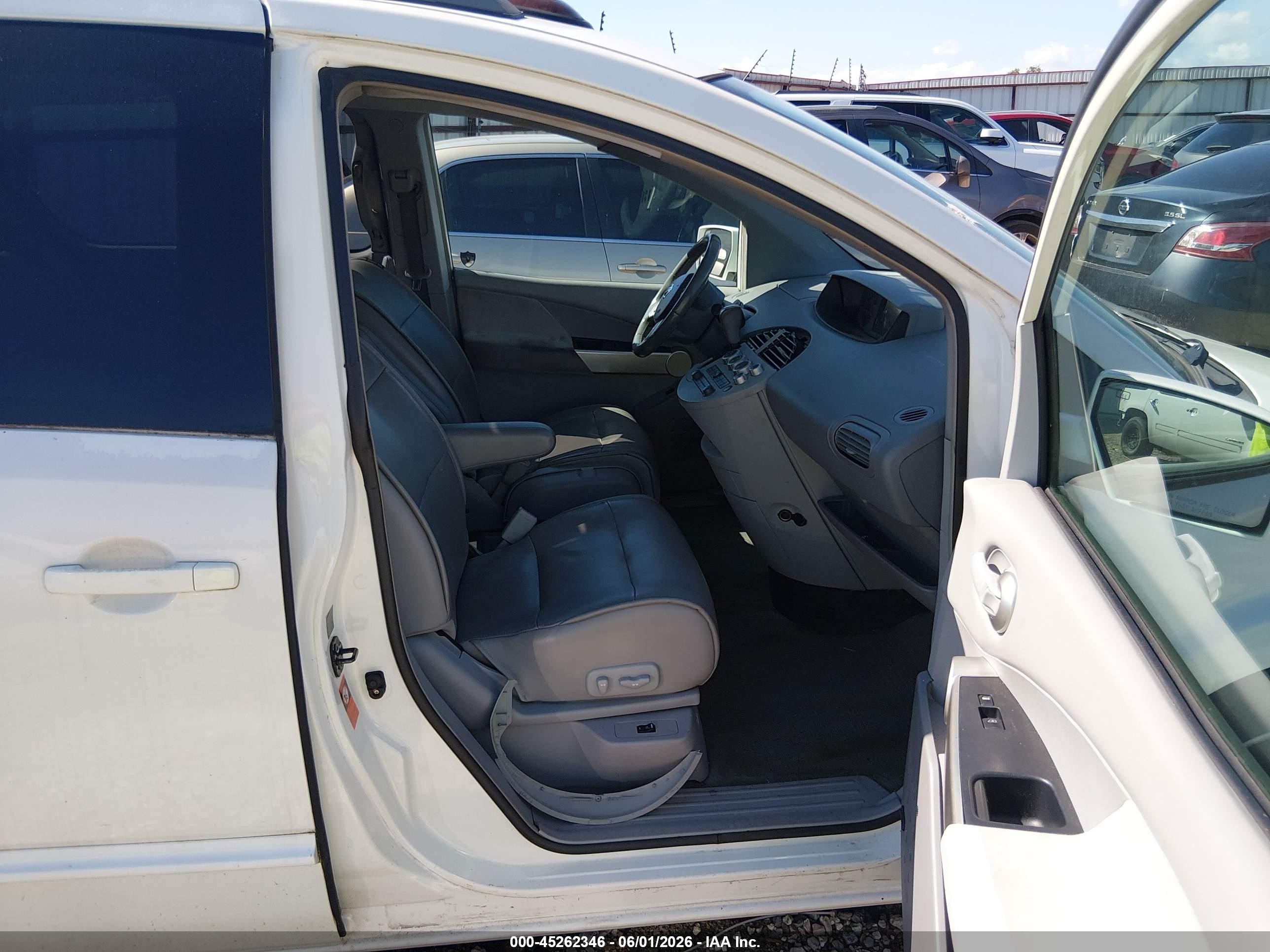 2005 Nissan Quest 3.5 Se Белый vin: 5N1BV28U65N131680