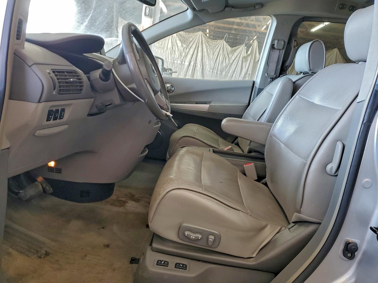 2007 Nissan Quest S Silver vin: 5N1BV28U67N102022