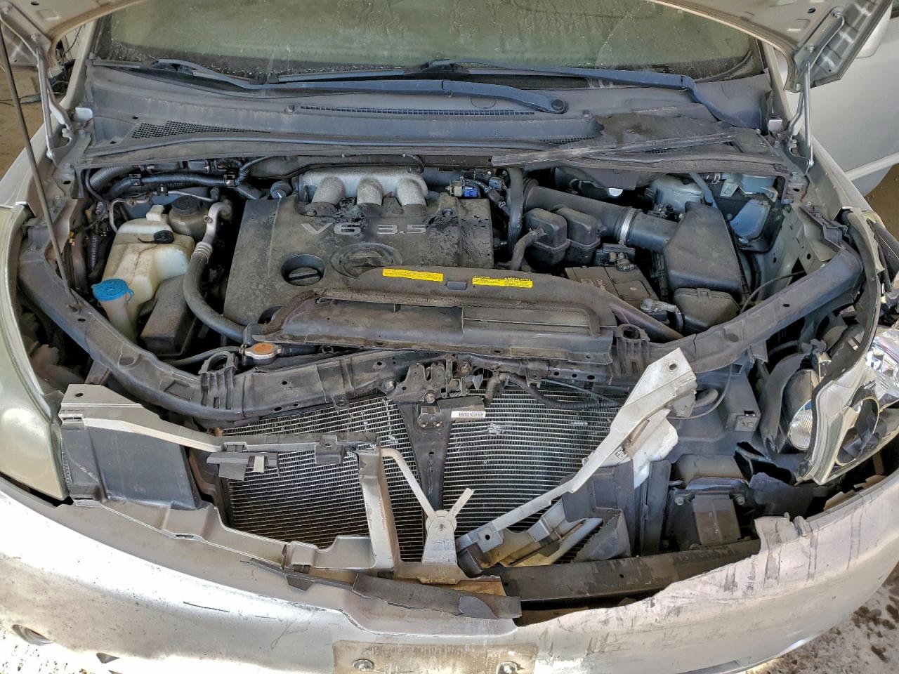 2007 Nissan Quest S Silver vin: 5N1BV28U67N102022